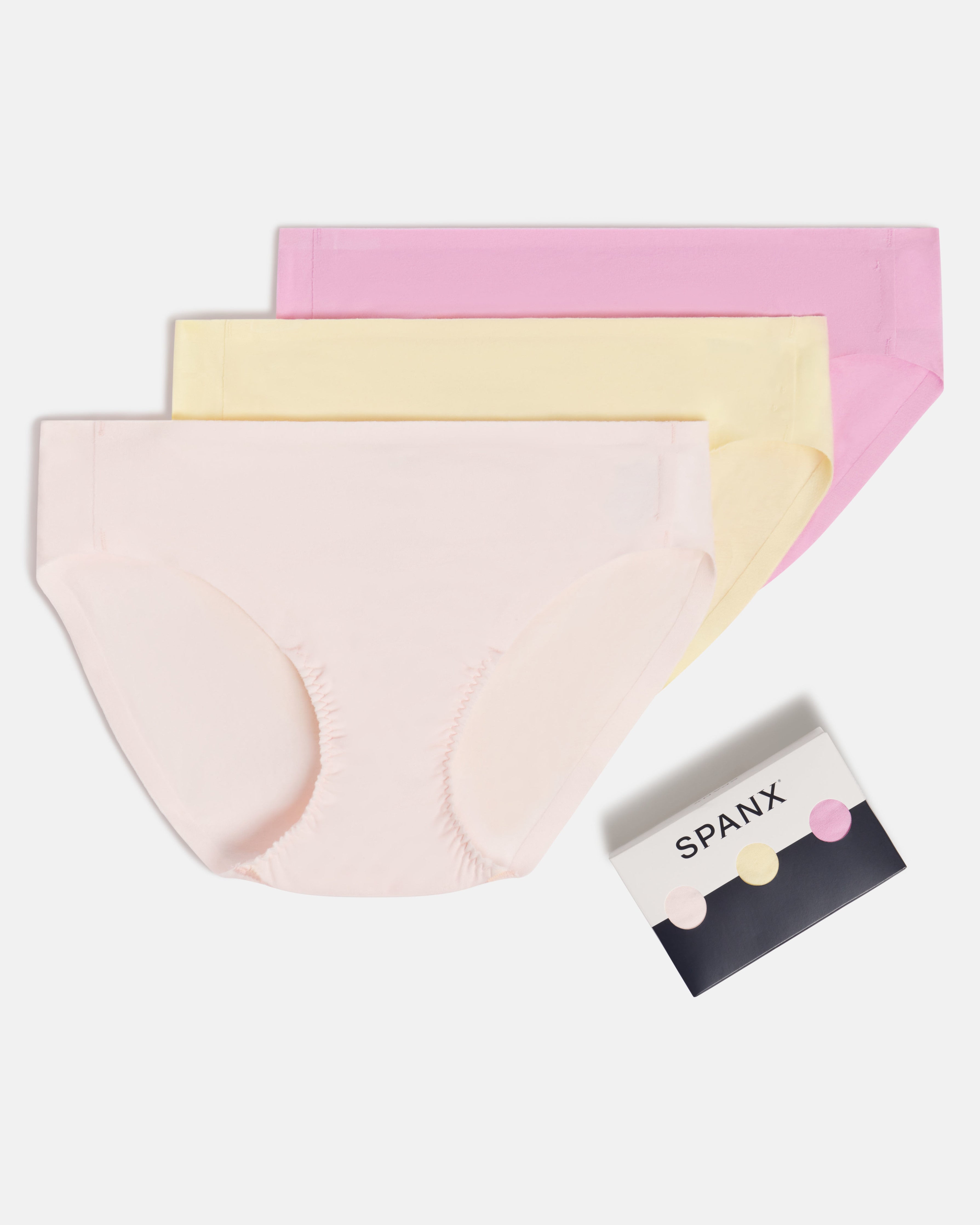 SPANXsmooth™ Fit-To-You Supima® Cotton Bikini 3-Pack