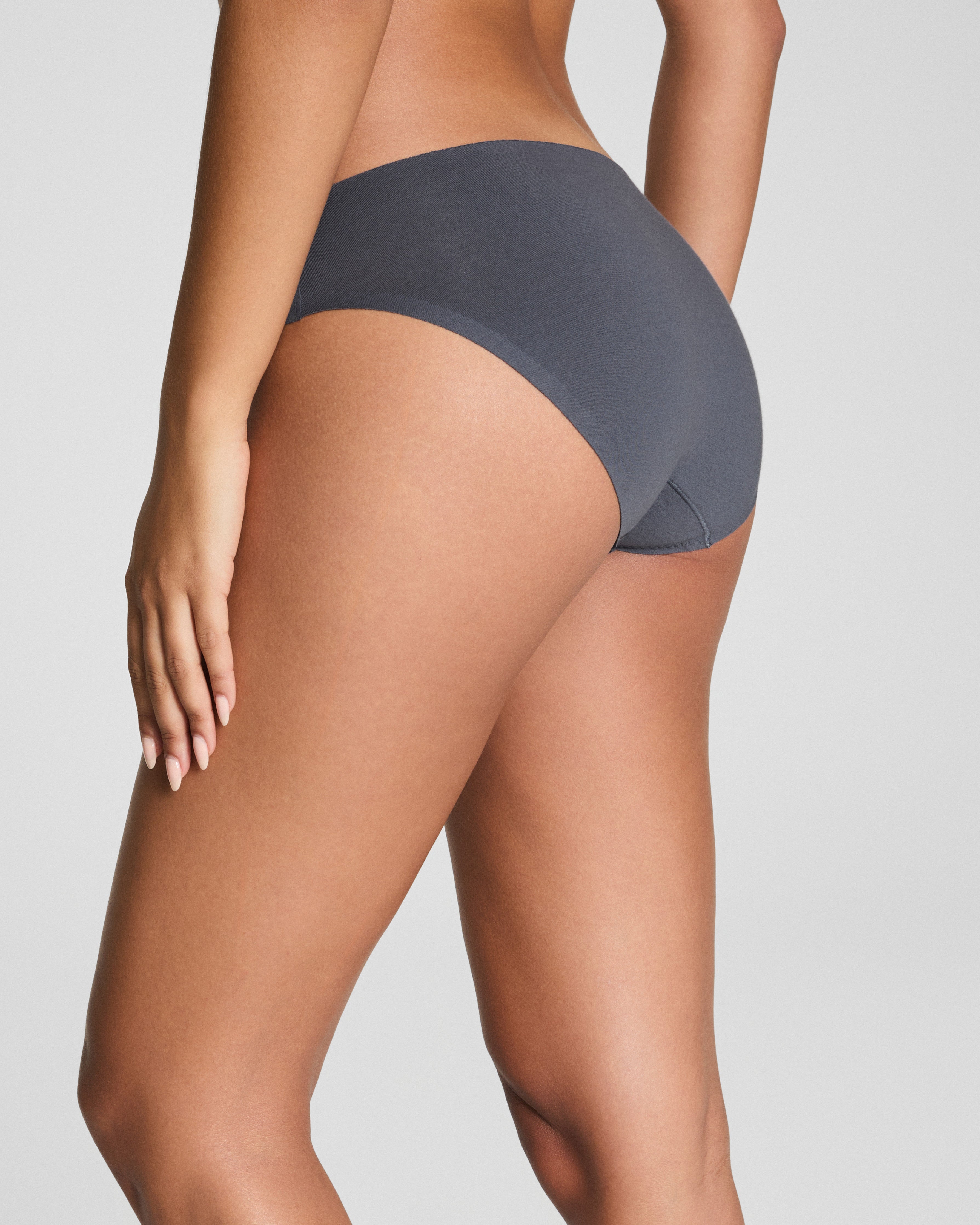 SPANXsmooth™ Fit-To-You Supima® Cotton Bikini 3-Pack  Olive Leaf/Walnut/Earth Stone