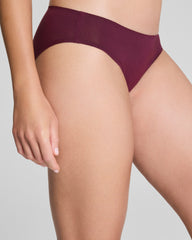 SPANXsmooth™ Fit-To-You Supima® Cotton Bikini 3-Pack  Plum Berry/Rose Quartz/Cafe Au Lait