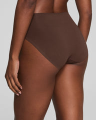 SPANXsmooth™ Fit-To-You Supima® Cotton Brief 3-Pack  Chestnut Brown
