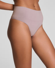 SPANXshape™ ExtraOrdinary Supima® Cotton Thong  Lilac Frost