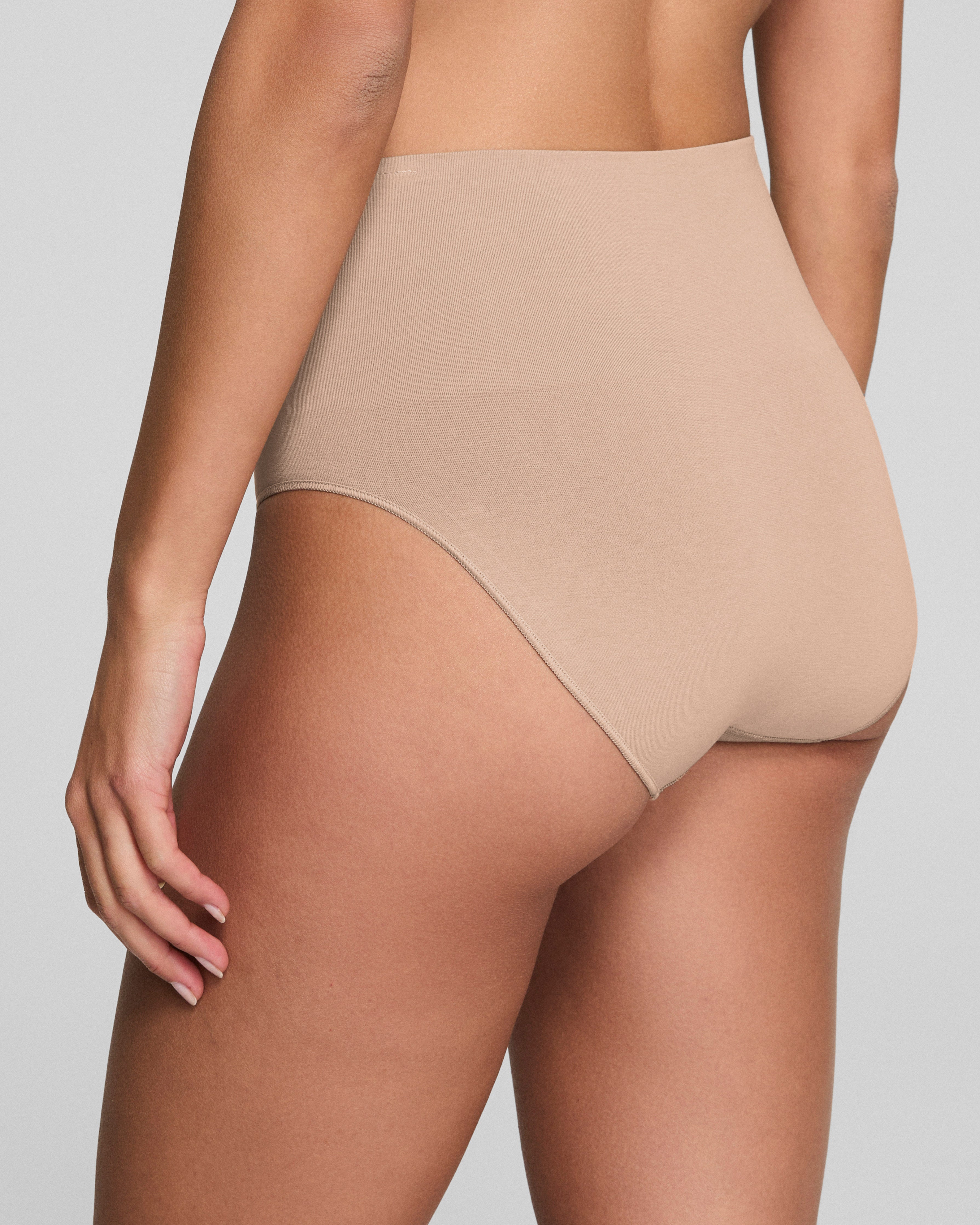 SPANXshape™ ExtraOrdinary Supima® Cotton Brief  Toasted Oatmeal