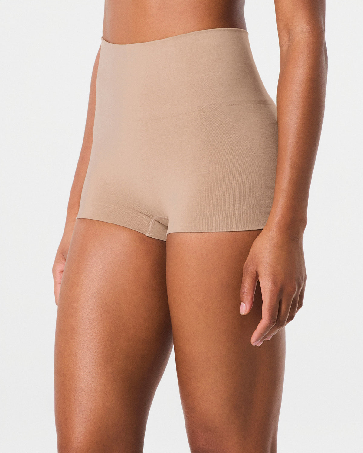 SPANXshape™ ExtraOrdinary Supima® Cotton Boyshort  Toasted Oatmeal