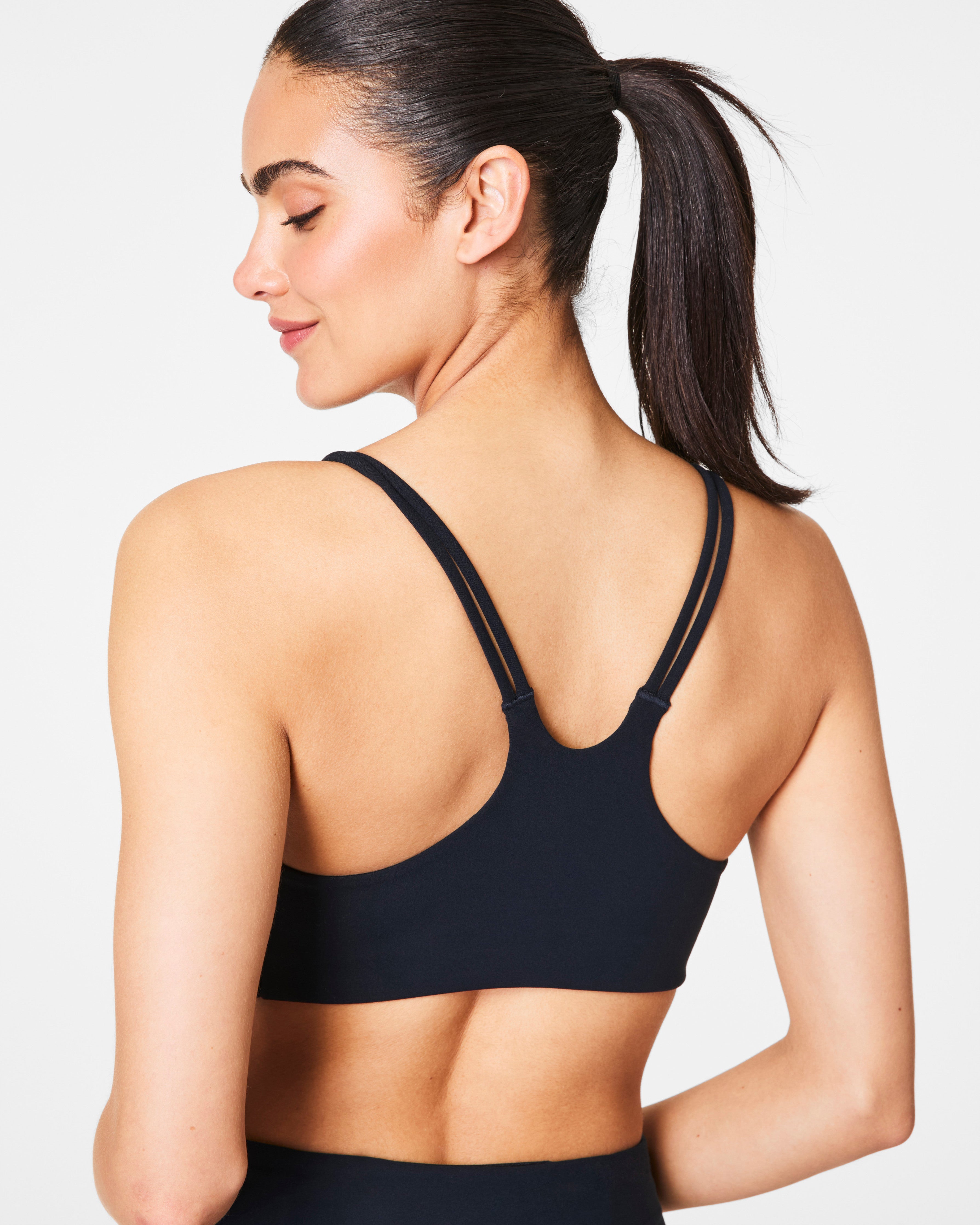SPANXsmooth™ OnForm Low Impact Sports Bra  Barely Black