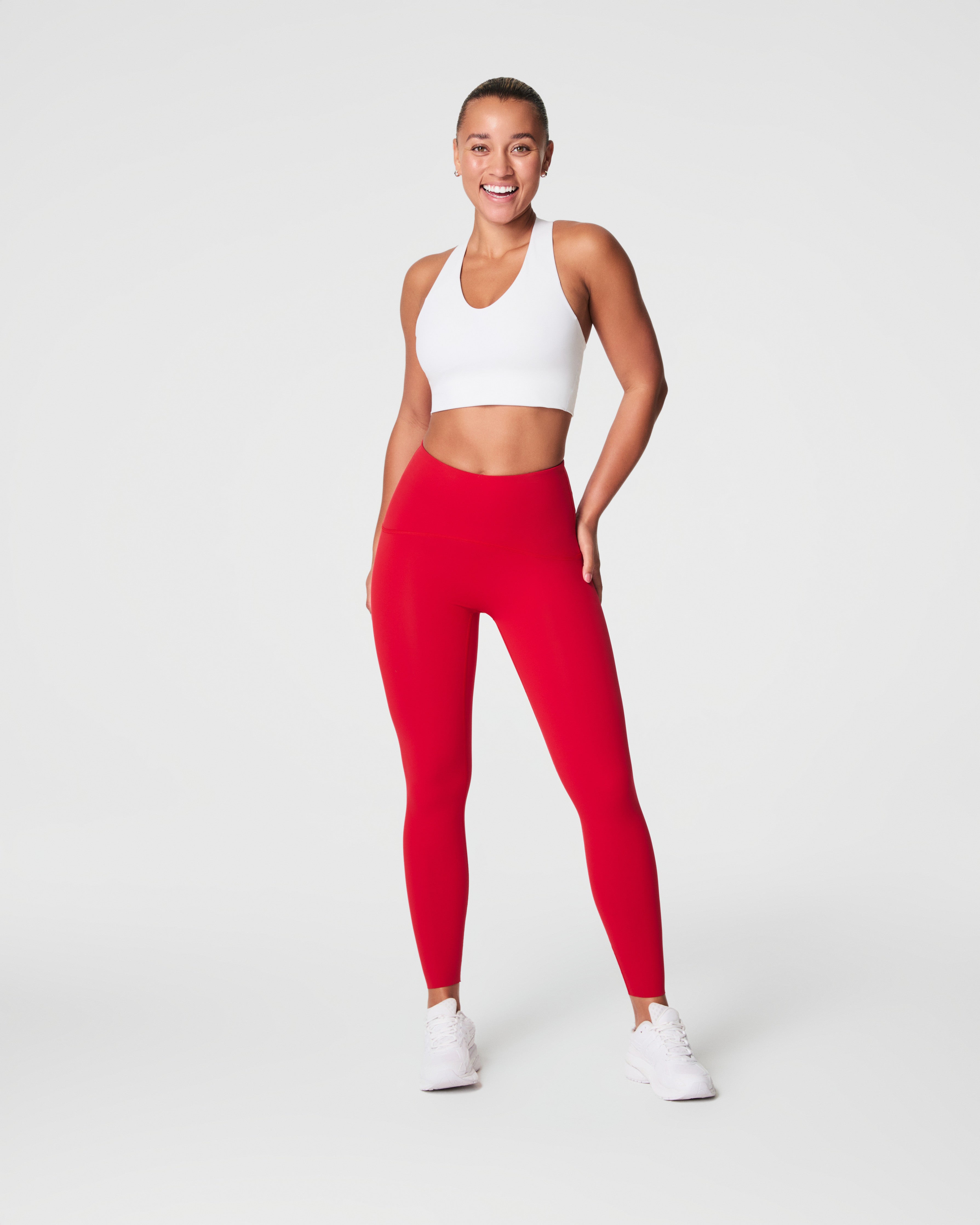 SPANXshape™ Booty Boost® Full Length Leggings  SPANX® Red