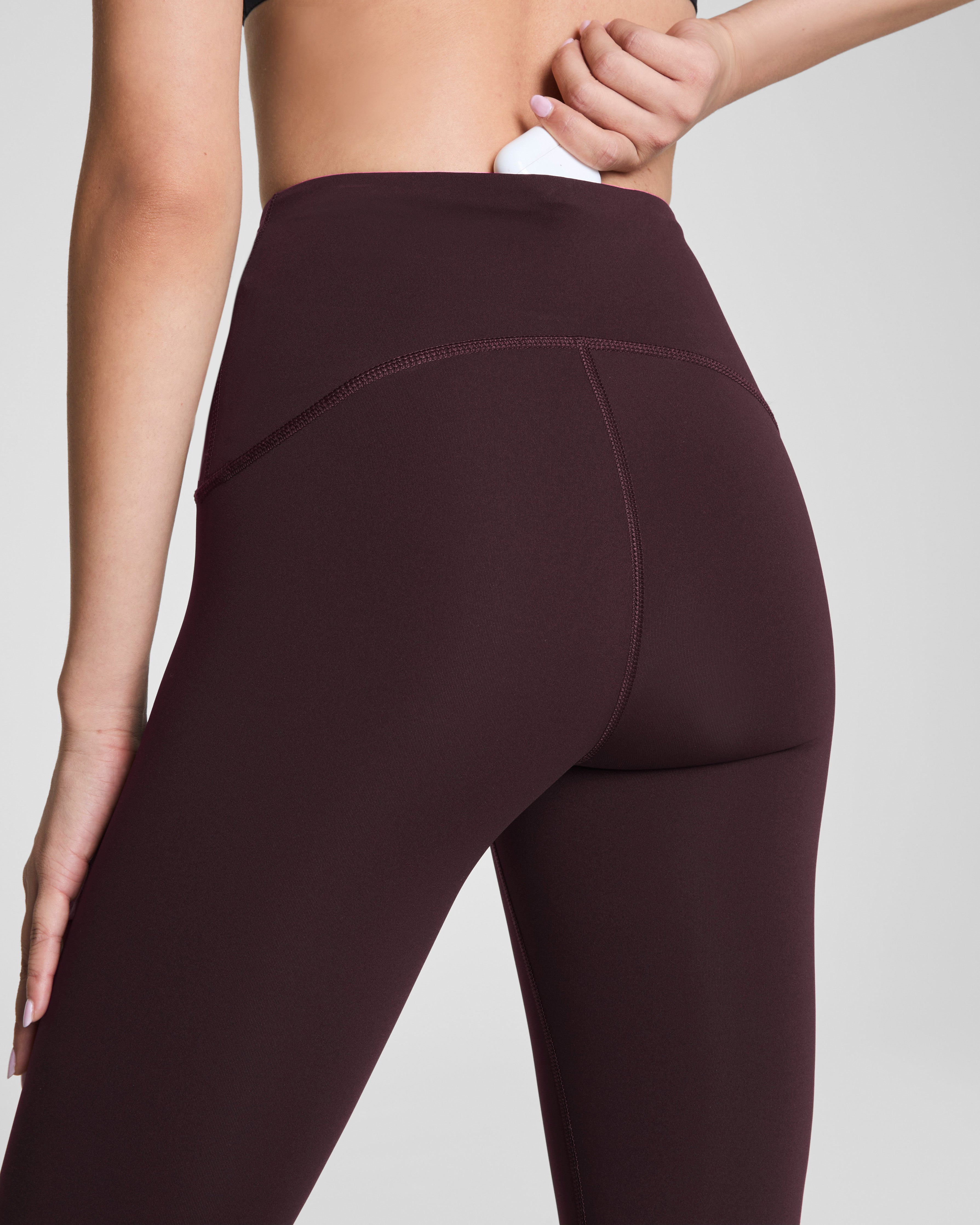 SPANXshape™ Booty Boost® Full Length Leggings  Truffle Brown