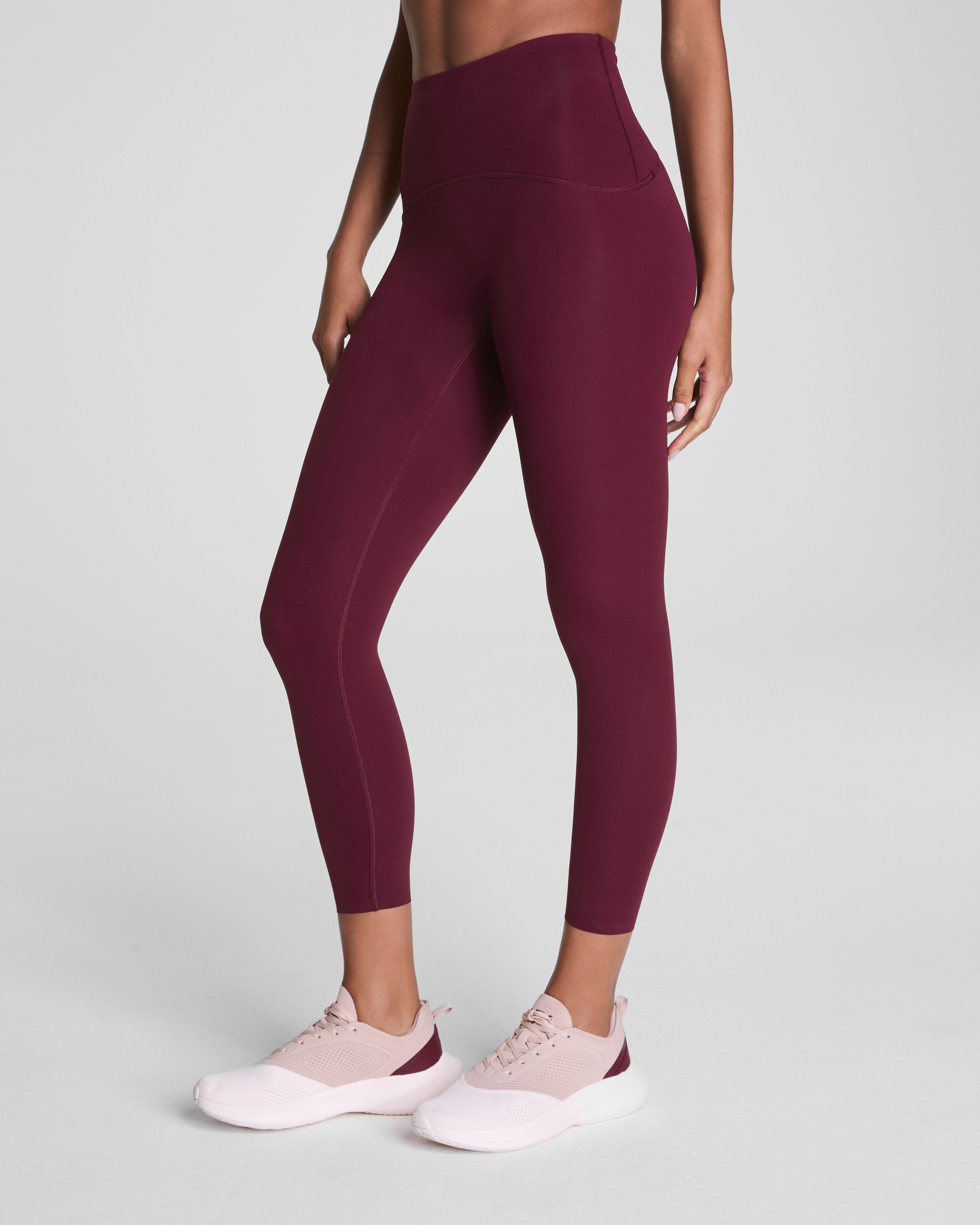 SPANXshape™ Booty Boost® 7/8 Leggings  Plum Berry