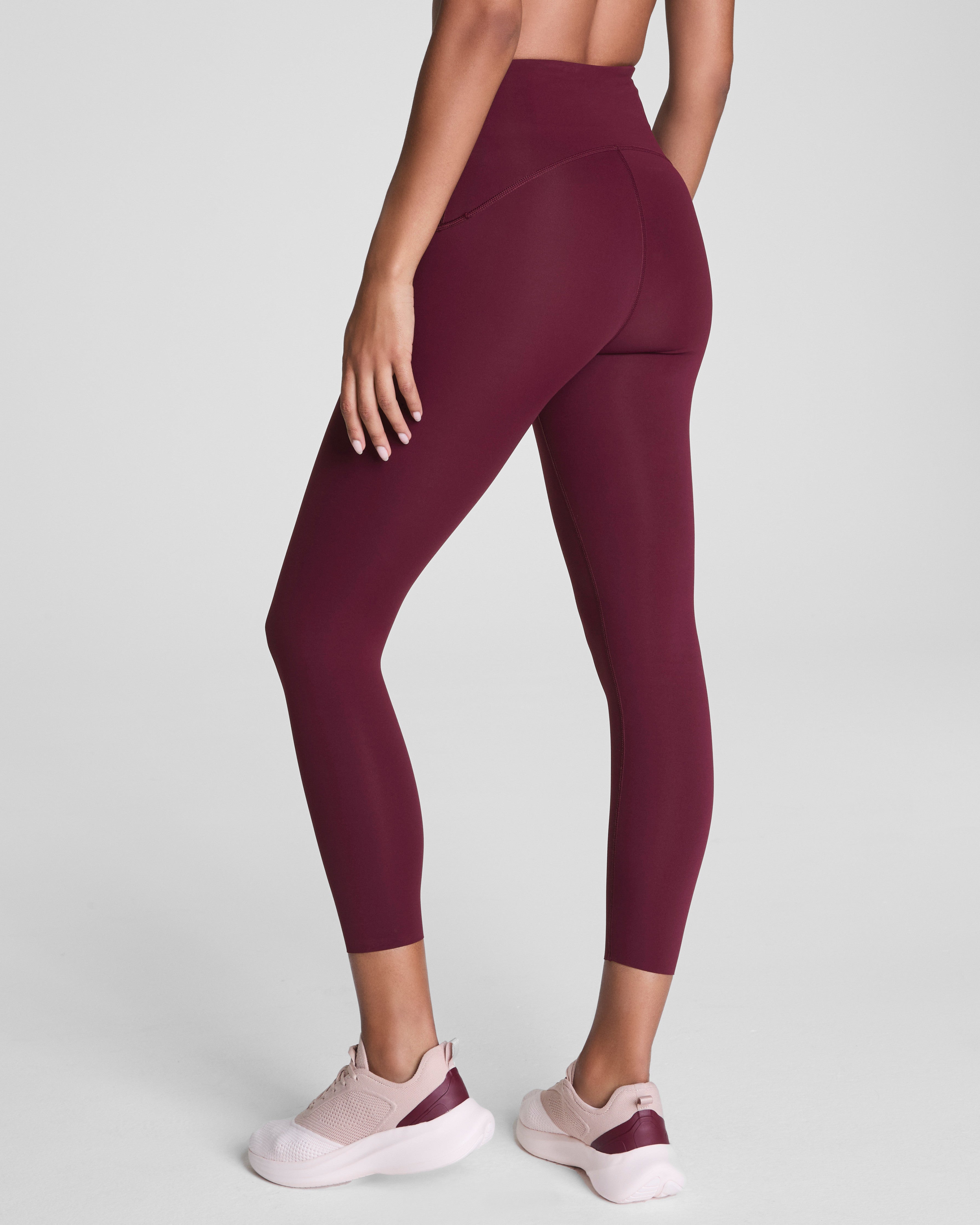 SPANXshape™ Booty Boost® 7/8 Leggings  Plum Berry