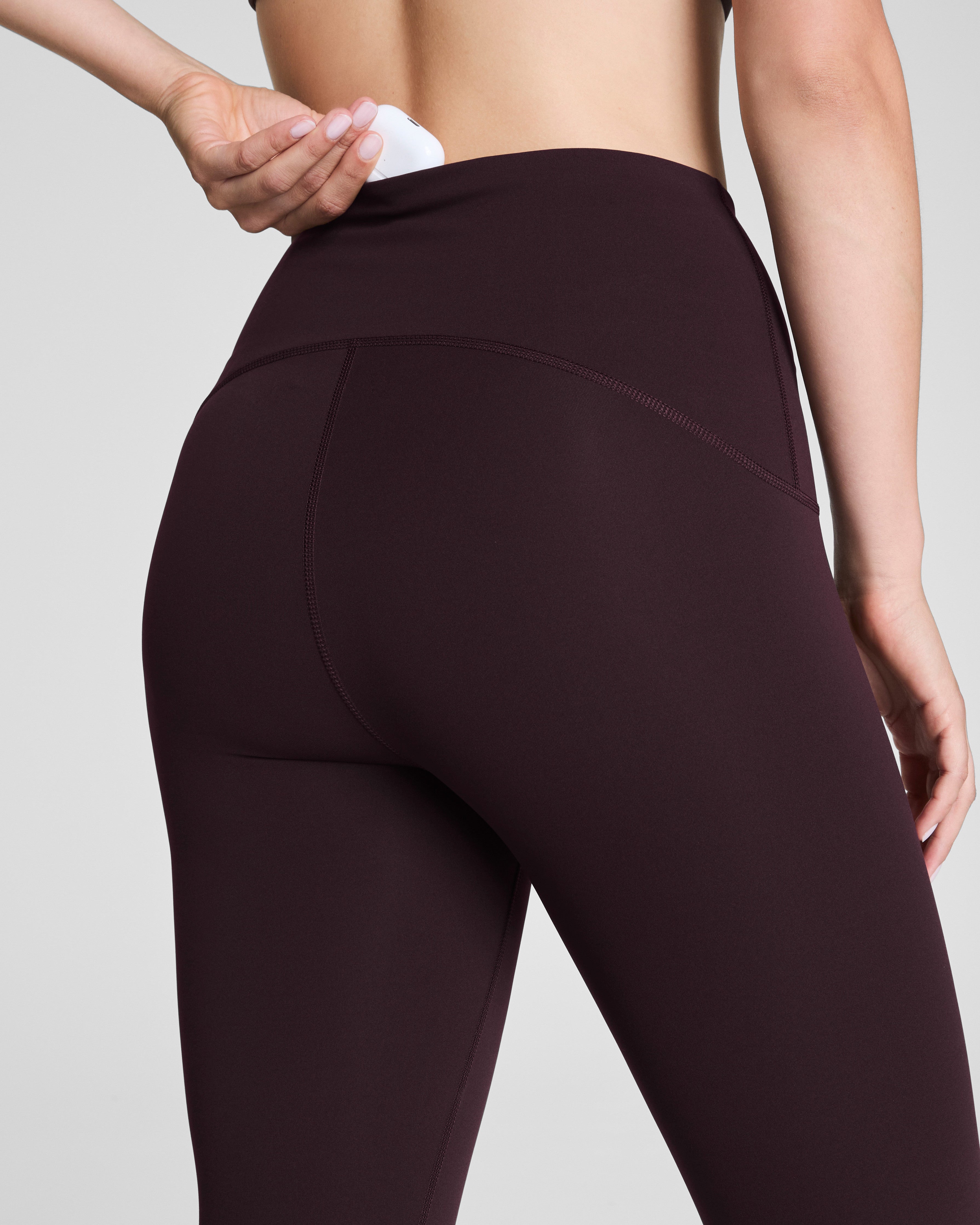 SPANXshape™ Booty Boost® 7/8 Leggings  Truffle Brown