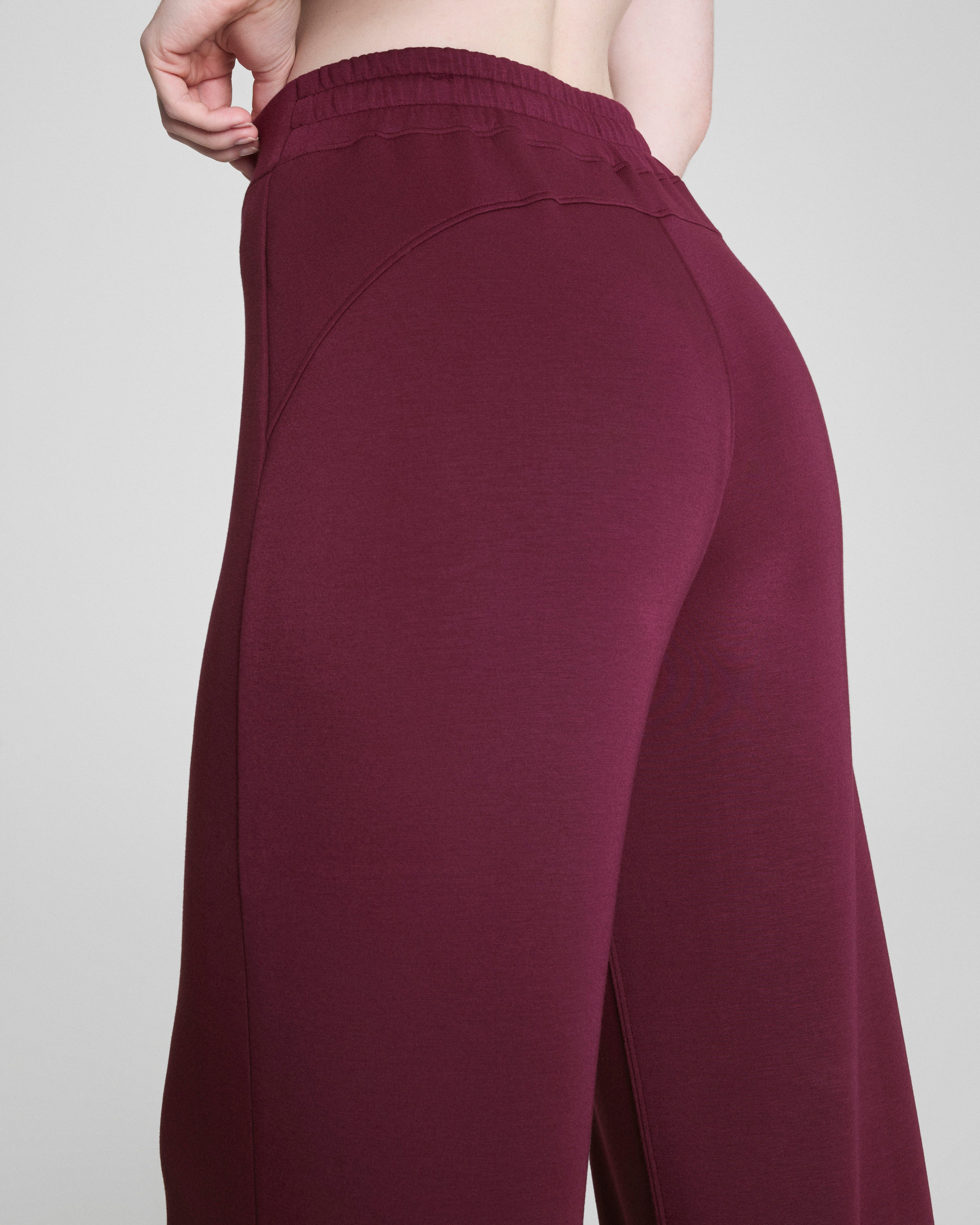 SPANX AirEssentials® Wide Leg Pant  Plum Berry