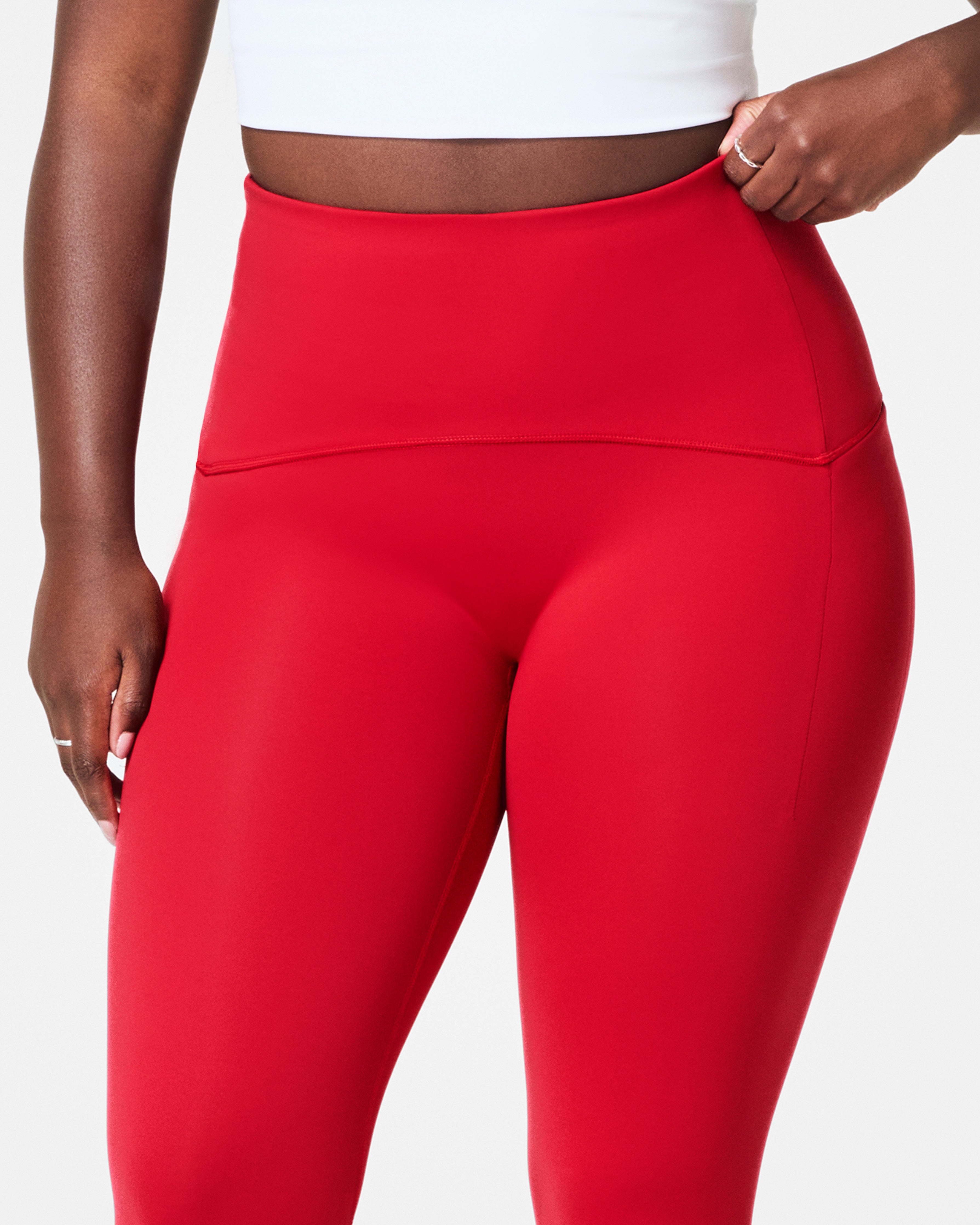 SPANXshape™ Booty Boost® Side Pocket Leggings  Spanx Red