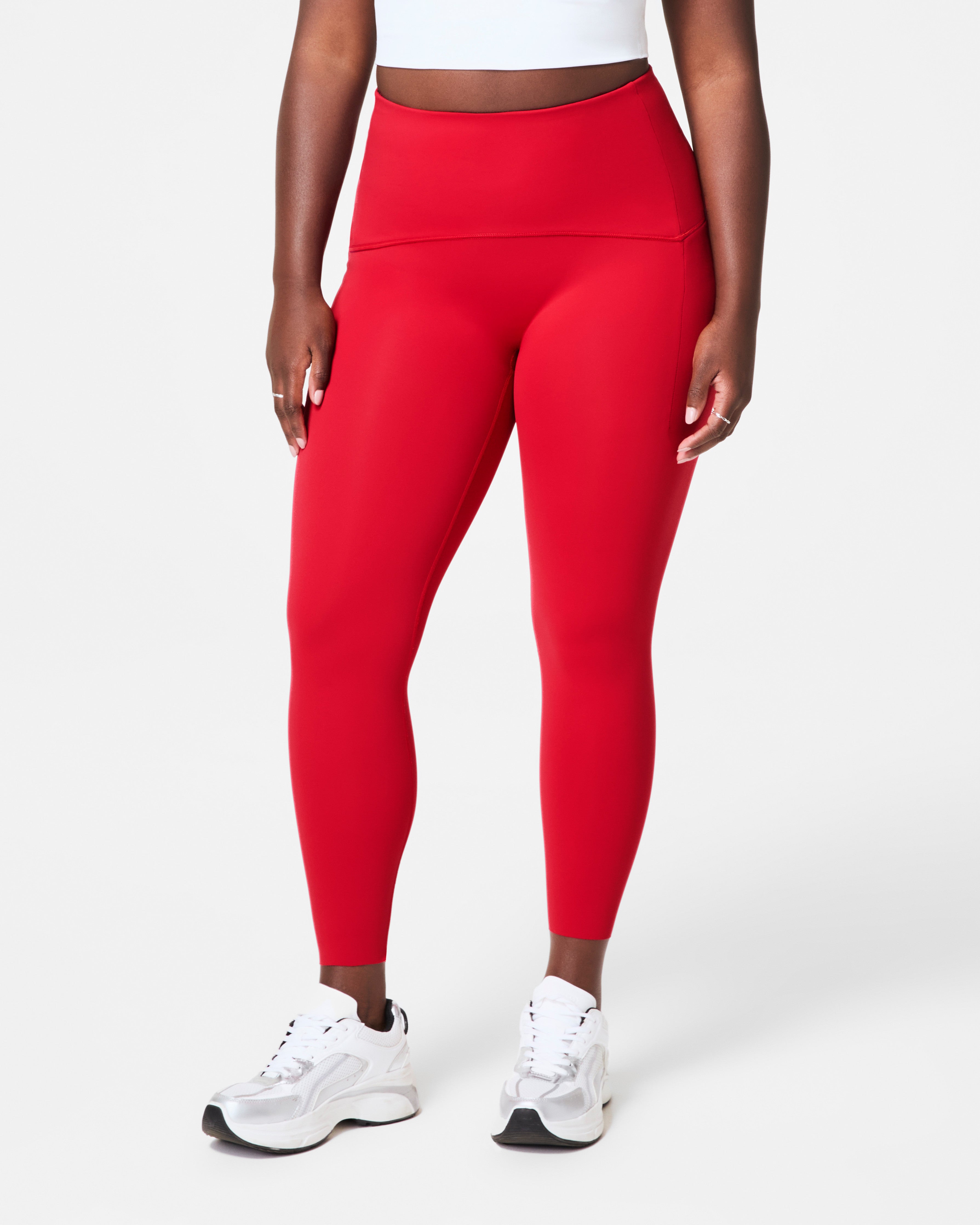 SPANXshape™ Booty Boost® Side Pocket Leggings  Spanx Red