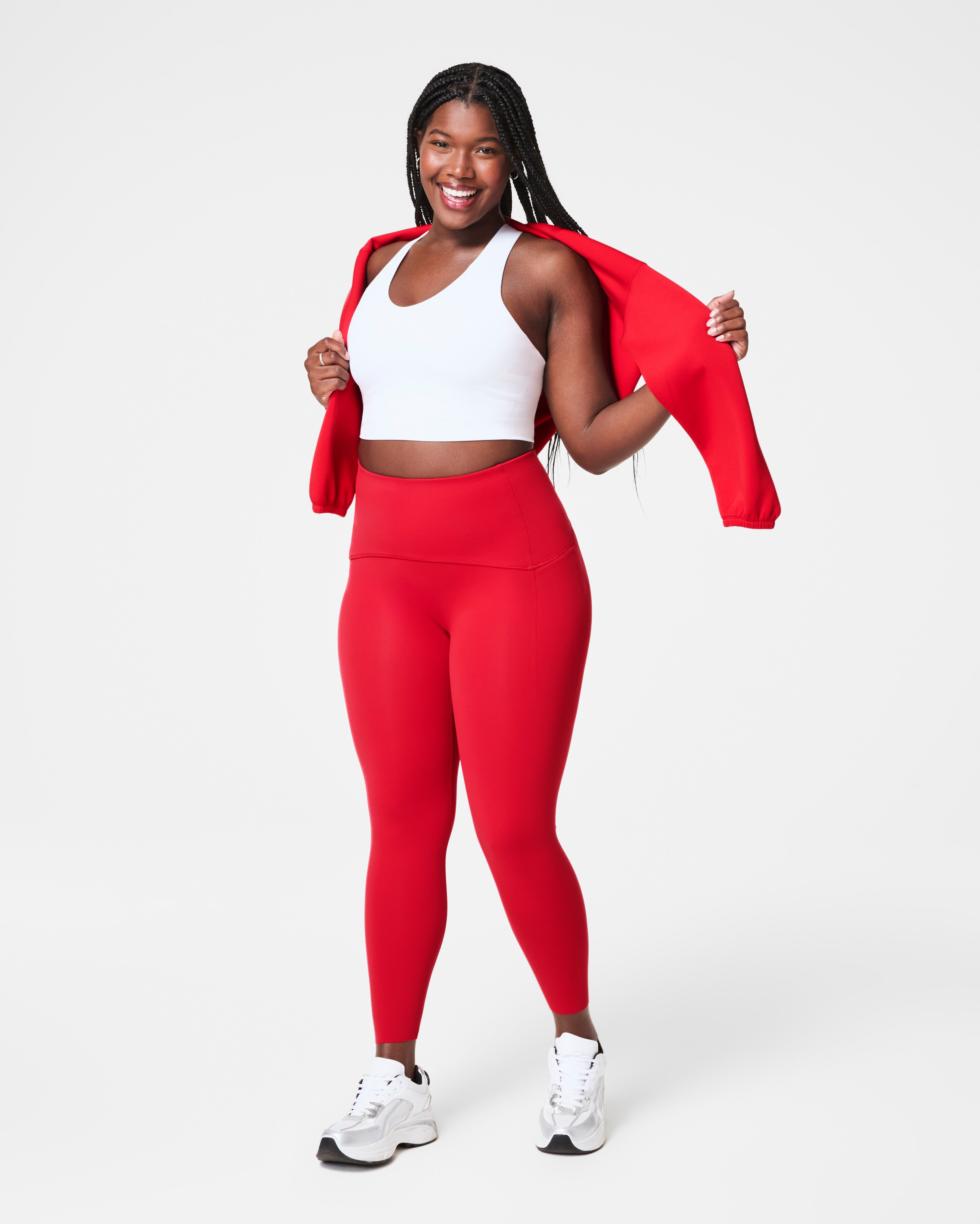 SPANXshape™ Booty Boost® Side Pocket Leggings  Spanx Red