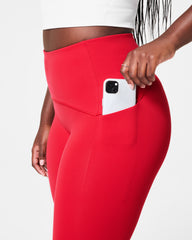 SPANXshape™ Booty Boost® Side Pocket Leggings  Spanx Red