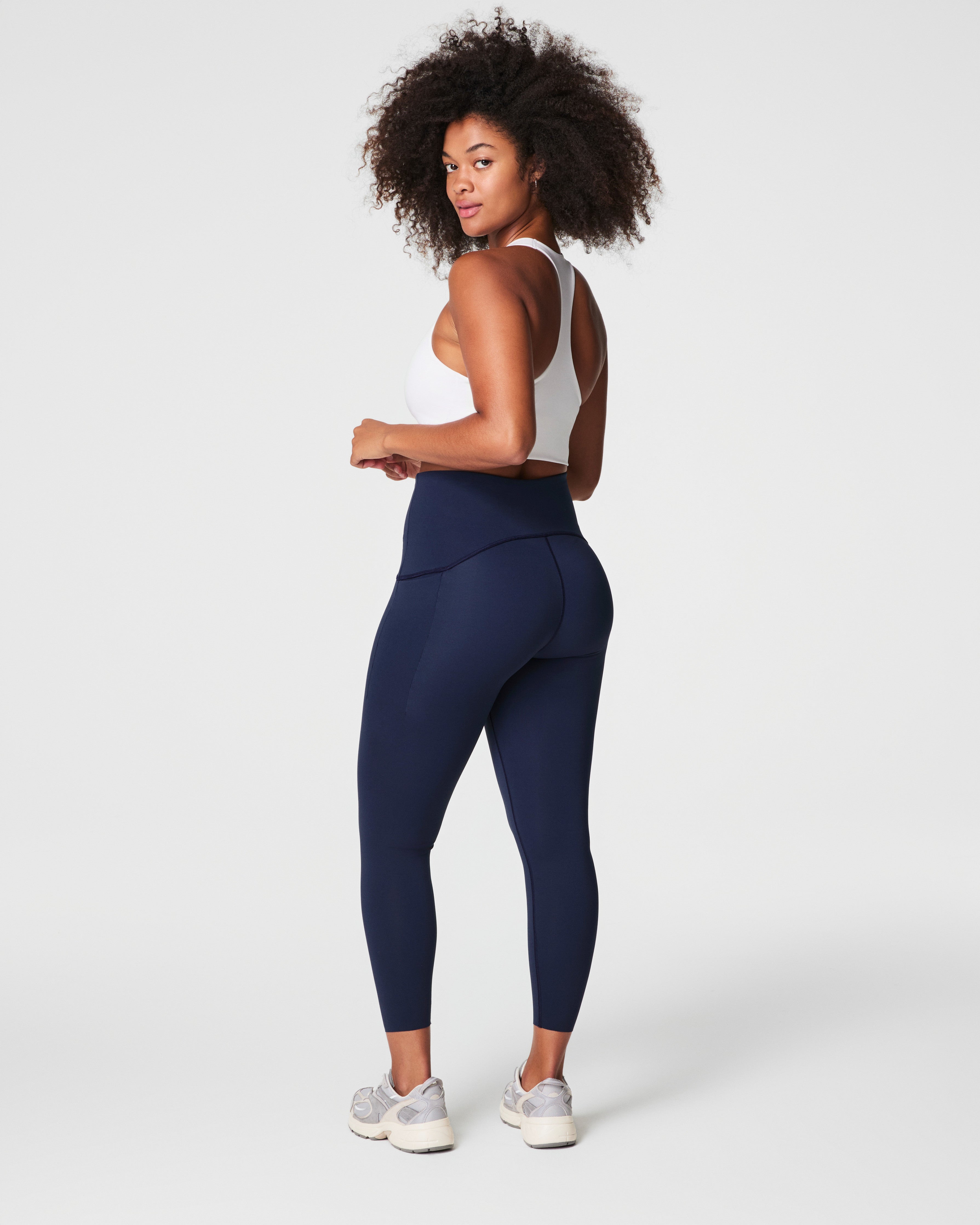 SPANXshape™ Booty Boost® Side Pocket Leggings  Timeless Navy