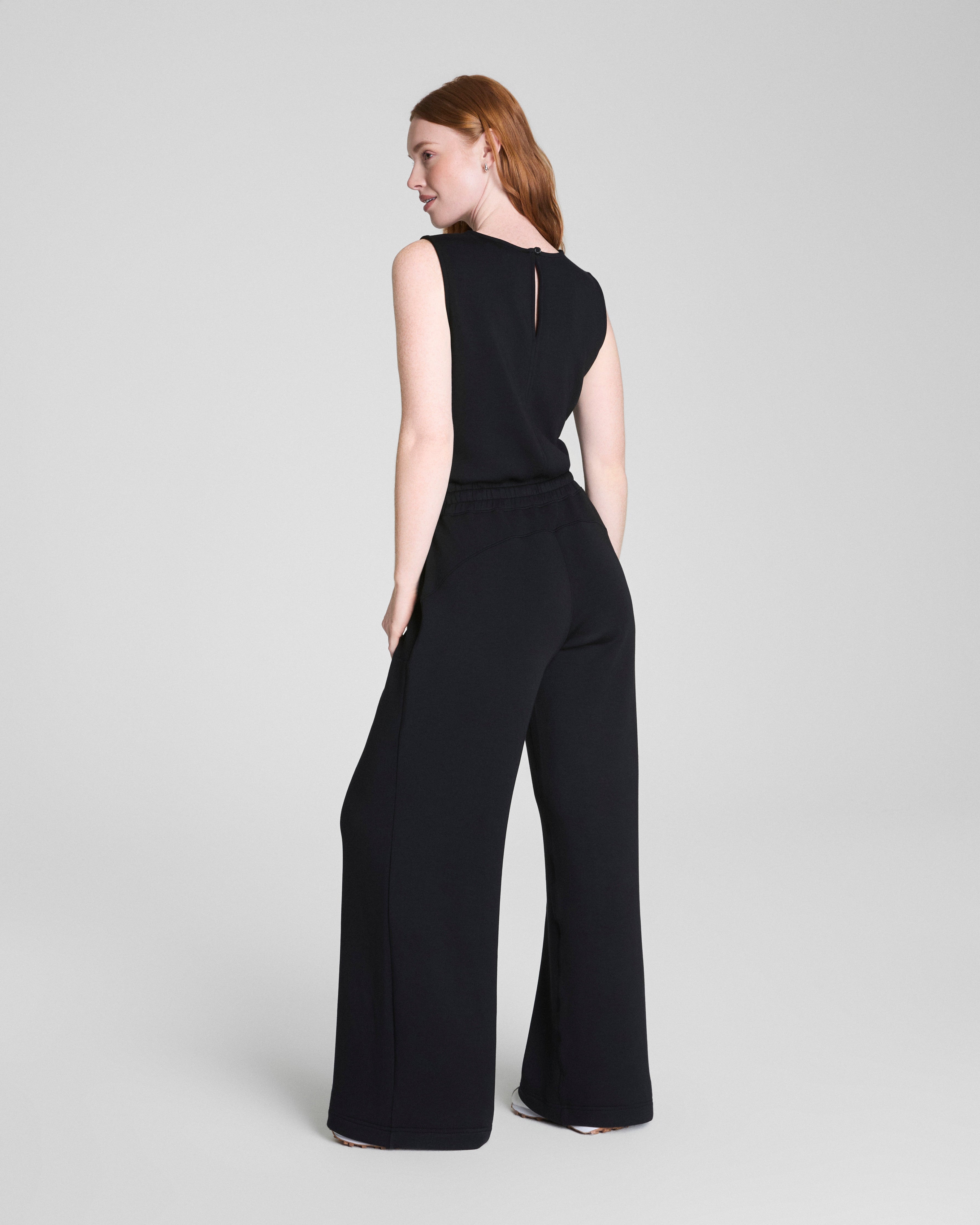 SPANX AirEssentials® Sleeveless Jumpsuit  Very Black