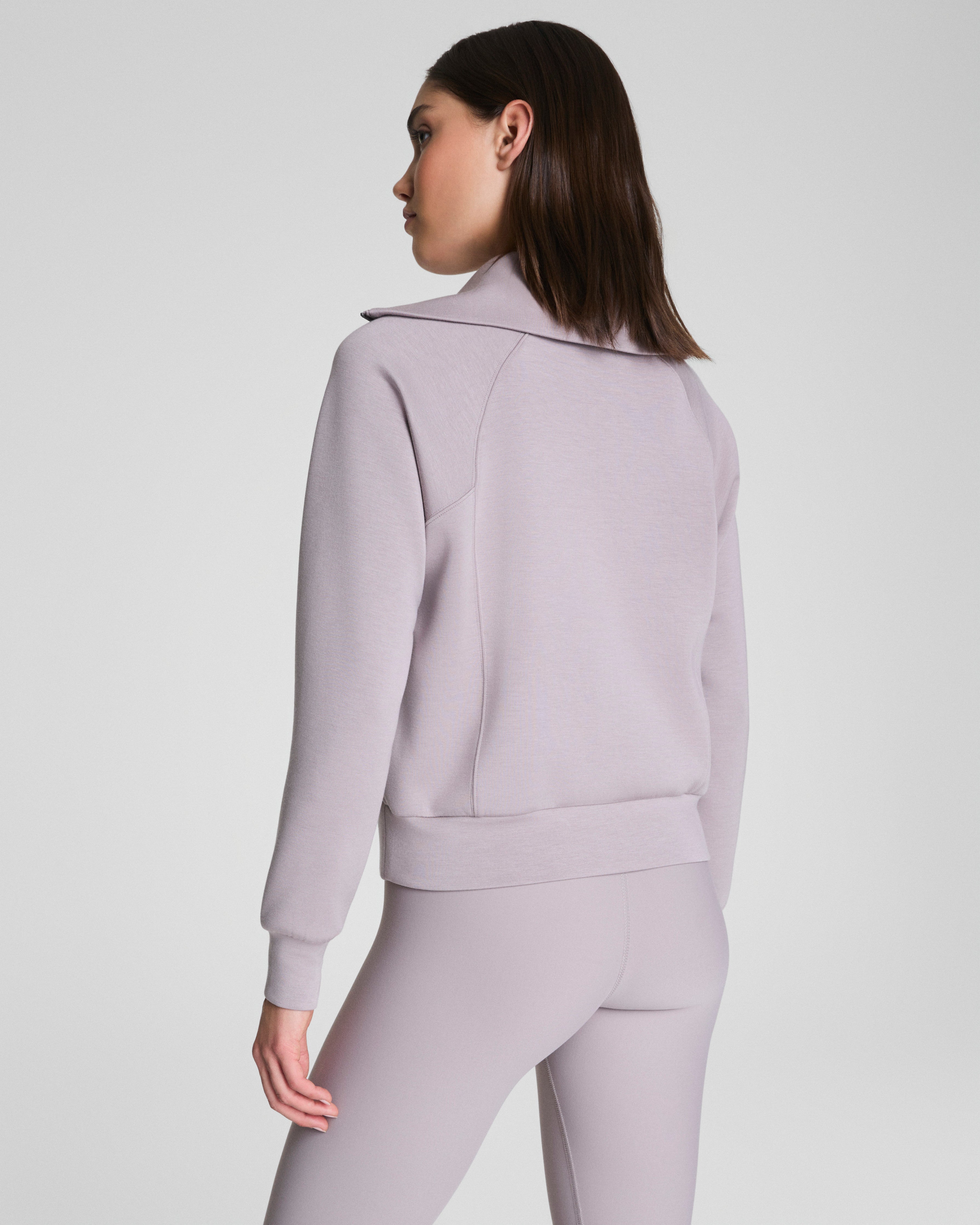 SPANX AirEssentials® Half Zip  Coastal Fog