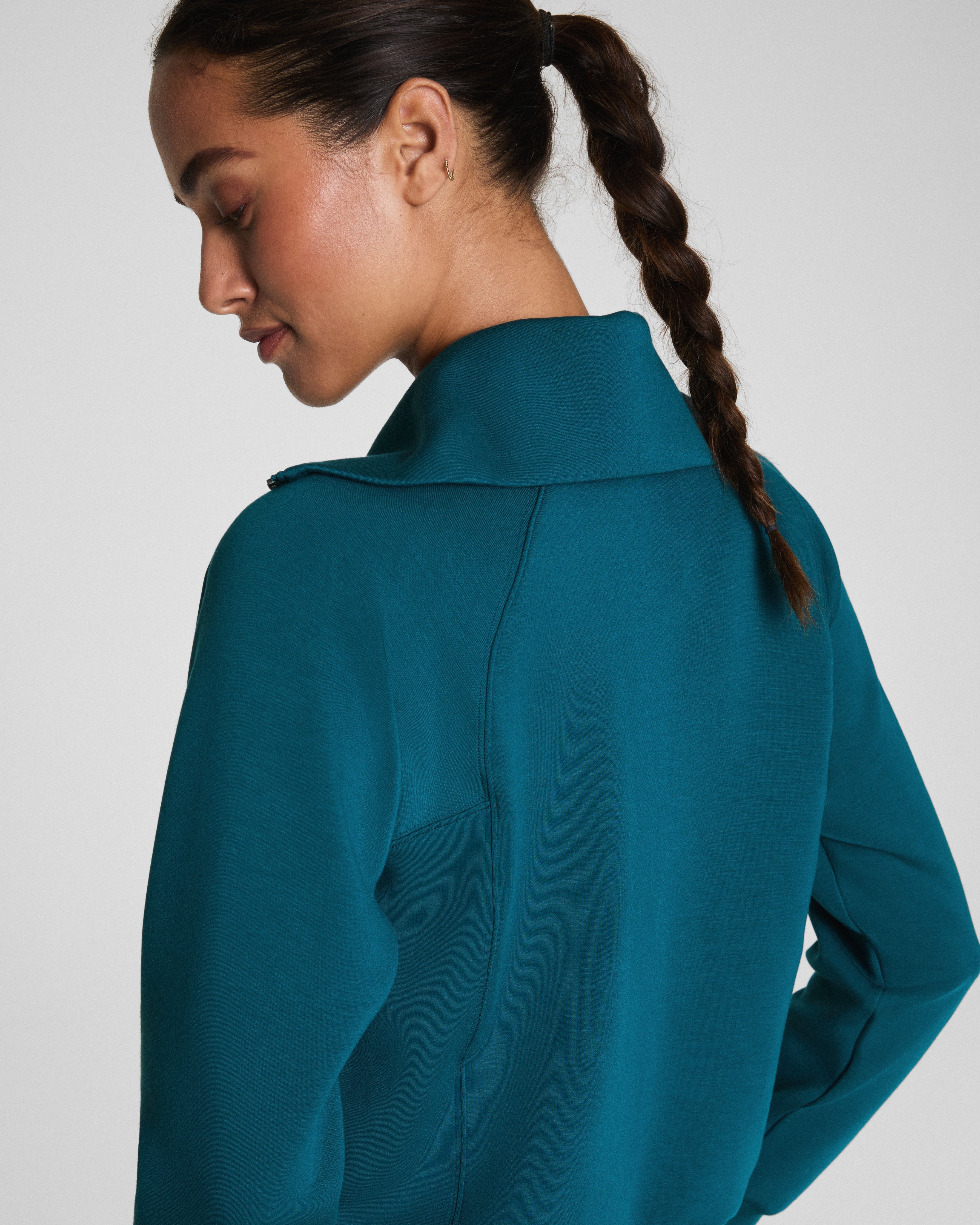 SPANX AirEssentials® Half Zip  Emerald Bay