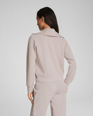 SPANX AirEssentials® Half Zip  French Grey