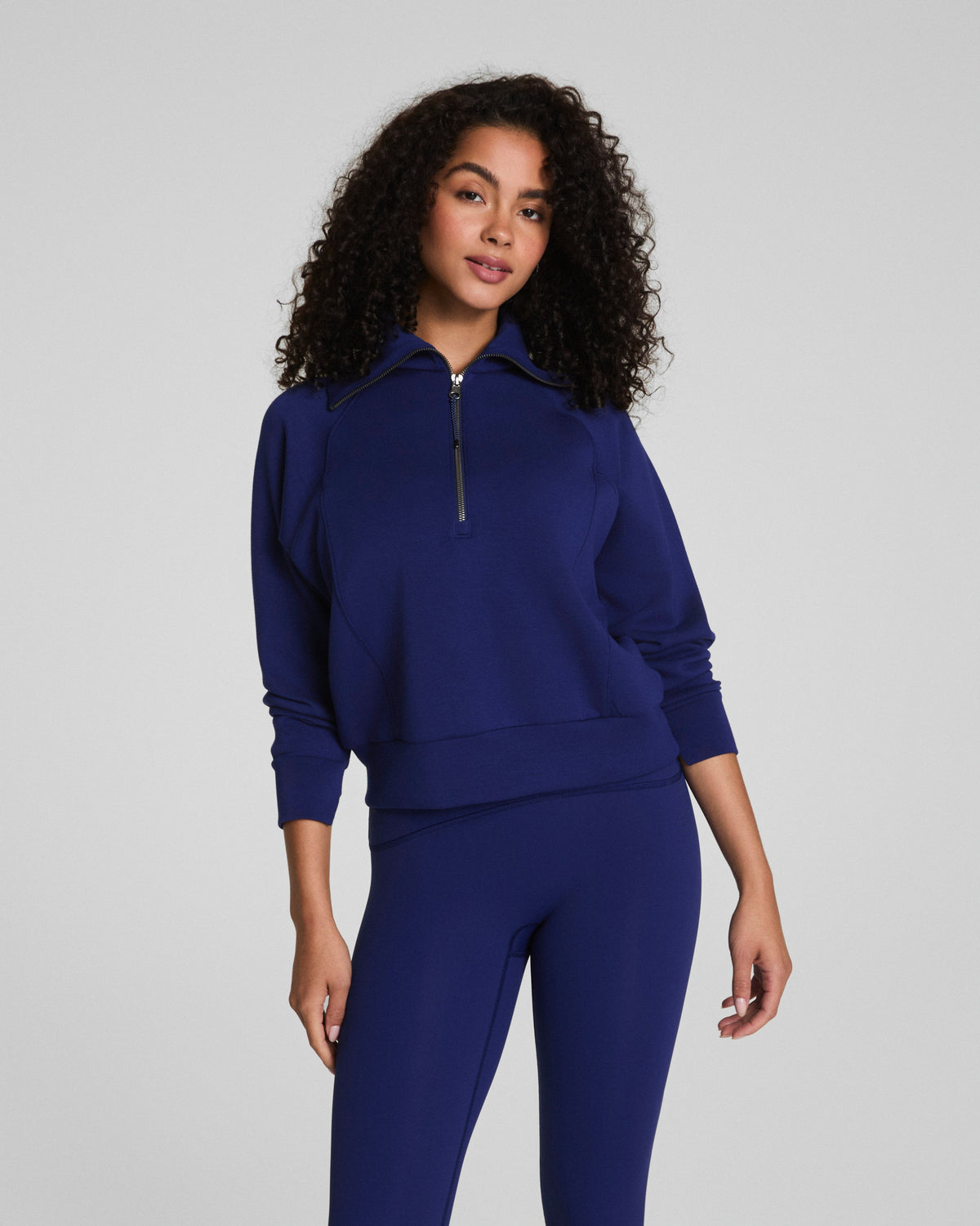 SPANX AirEssentials® Half Zip  Midnight Iris