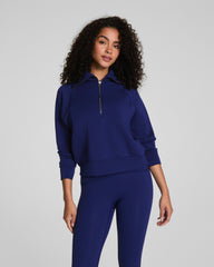 SPANX AirEssentials® Half Zip  Midnight Iris