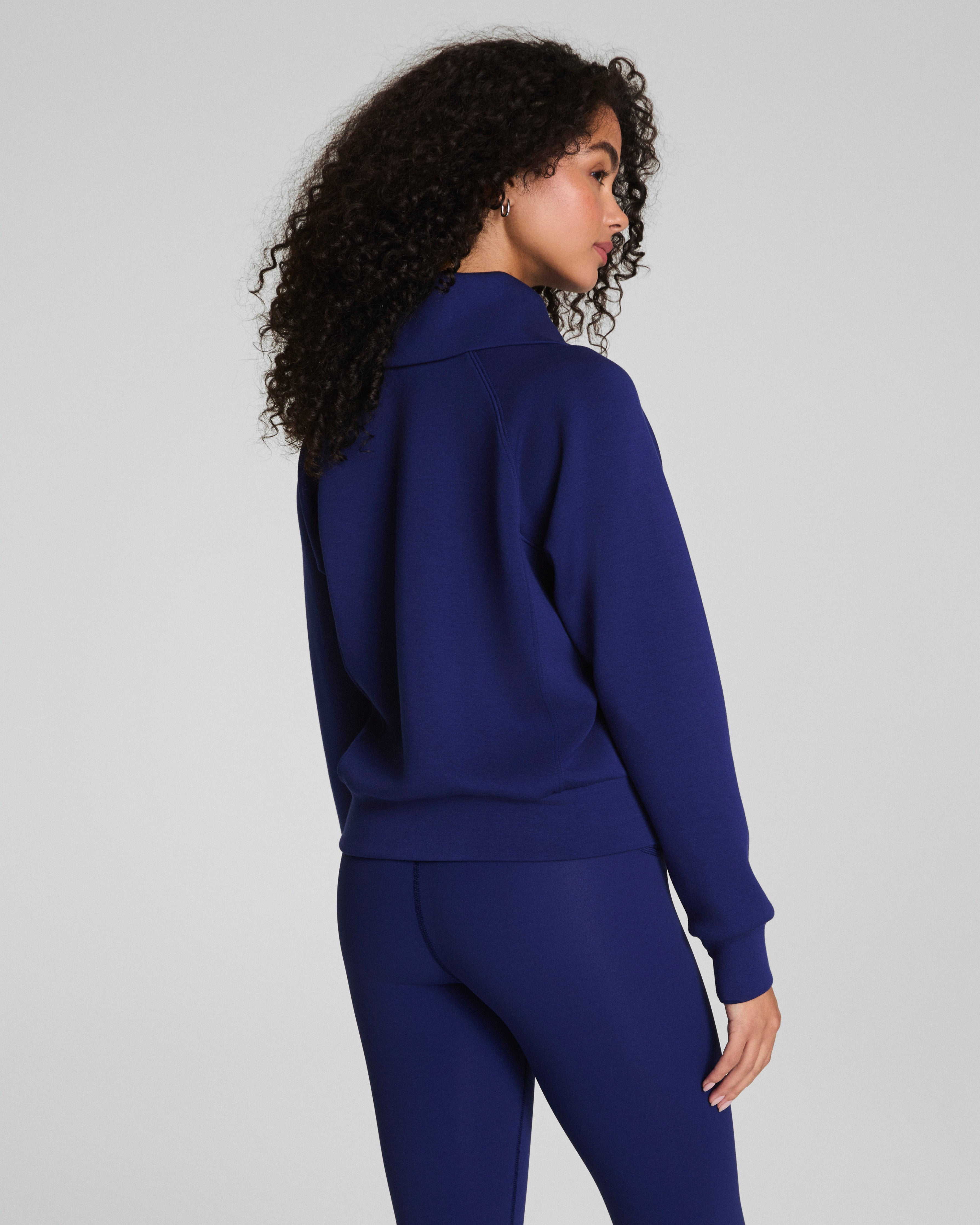 SPANX AirEssentials® Half Zip  Midnight Iris