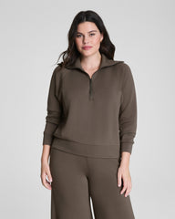 SPANX AirEssentials® Half Zip  Mineral