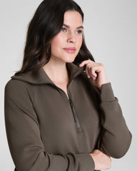 SPANX AirEssentials® Half Zip  Mineral