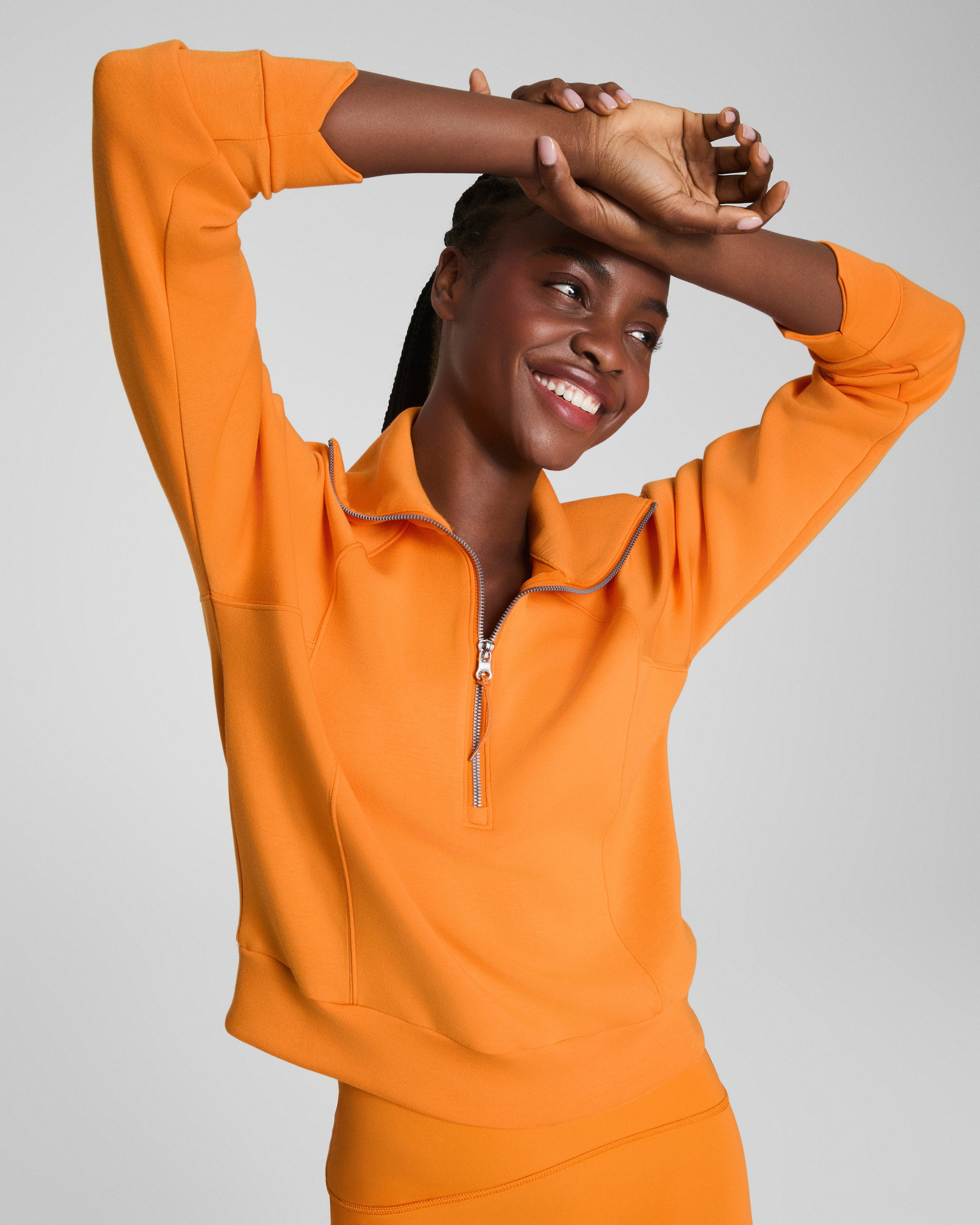 SPANX AirEssentials® Half Zip  Monarch