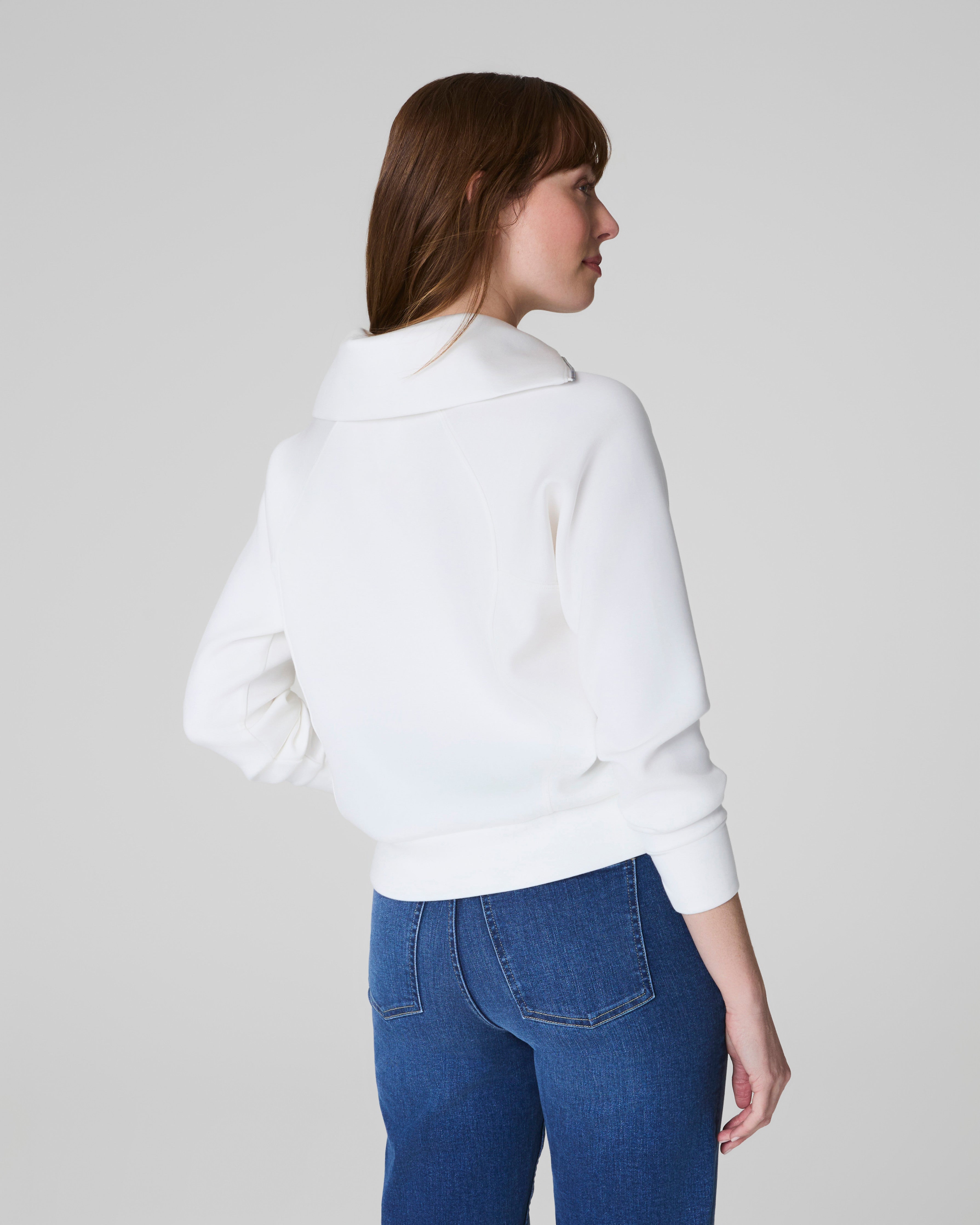 SPANX AirEssentials® Half Zip  Powder