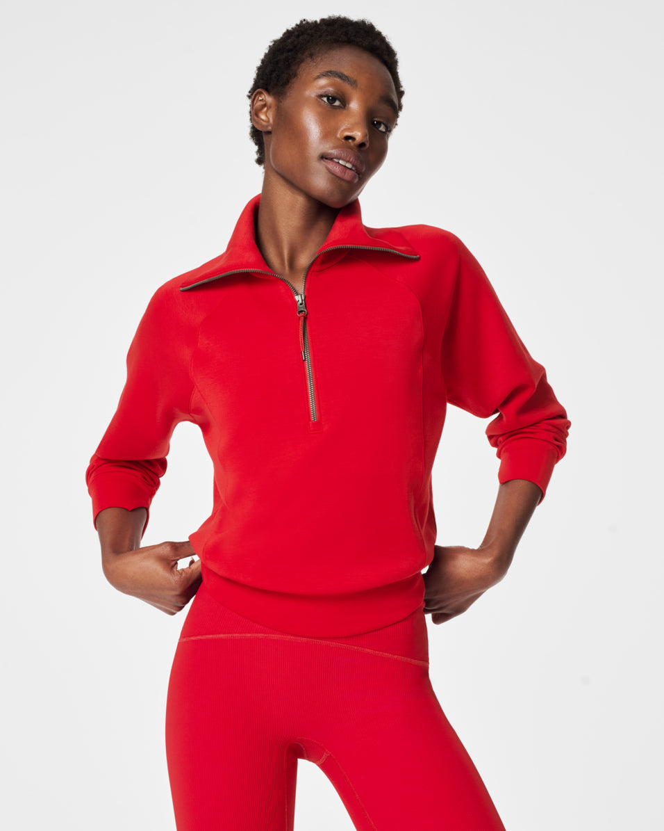 SPANX AirEssentials® Half Zip  SPANX® Red