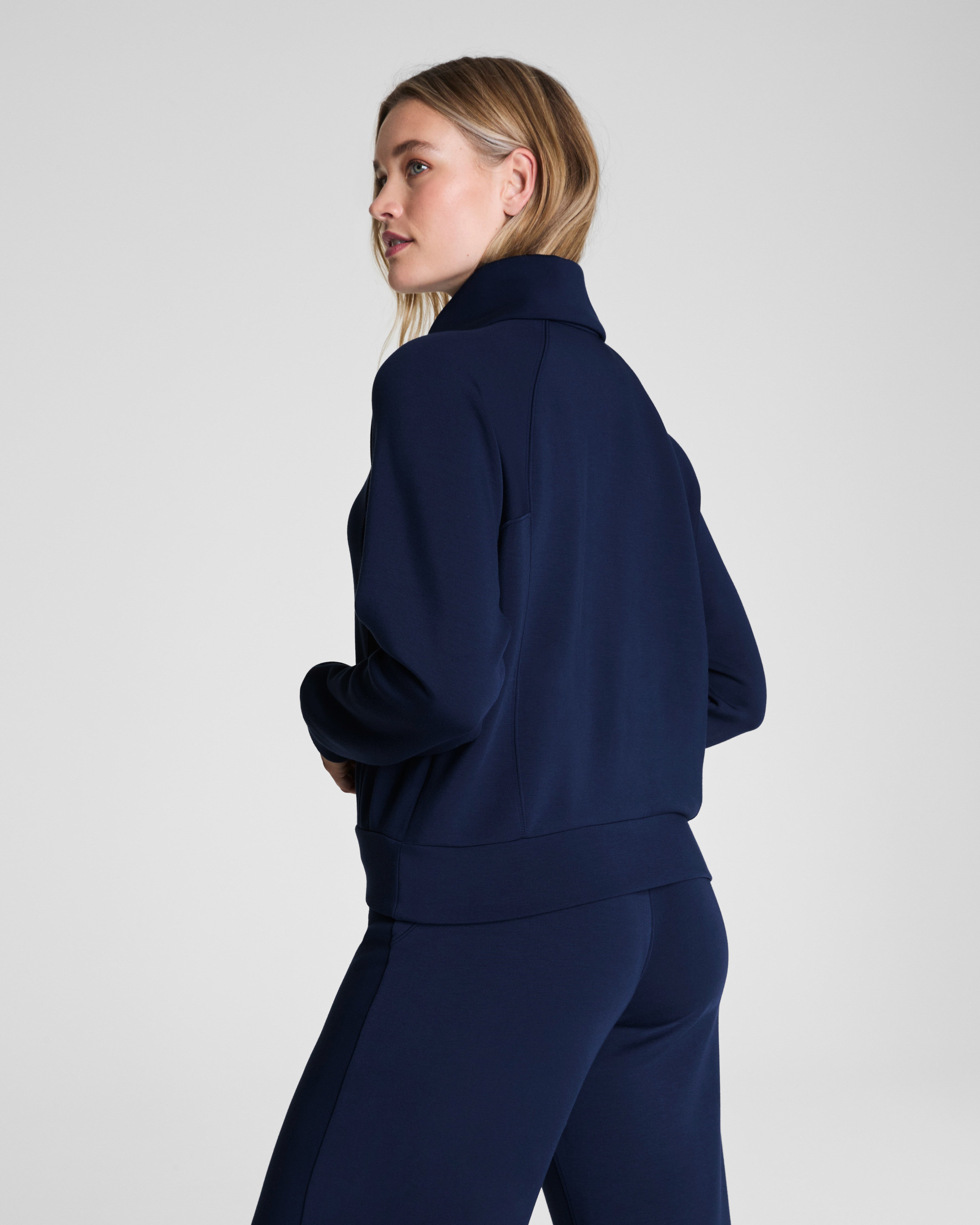 SPANX AirEssentials® Half Zip  Timeless Navy