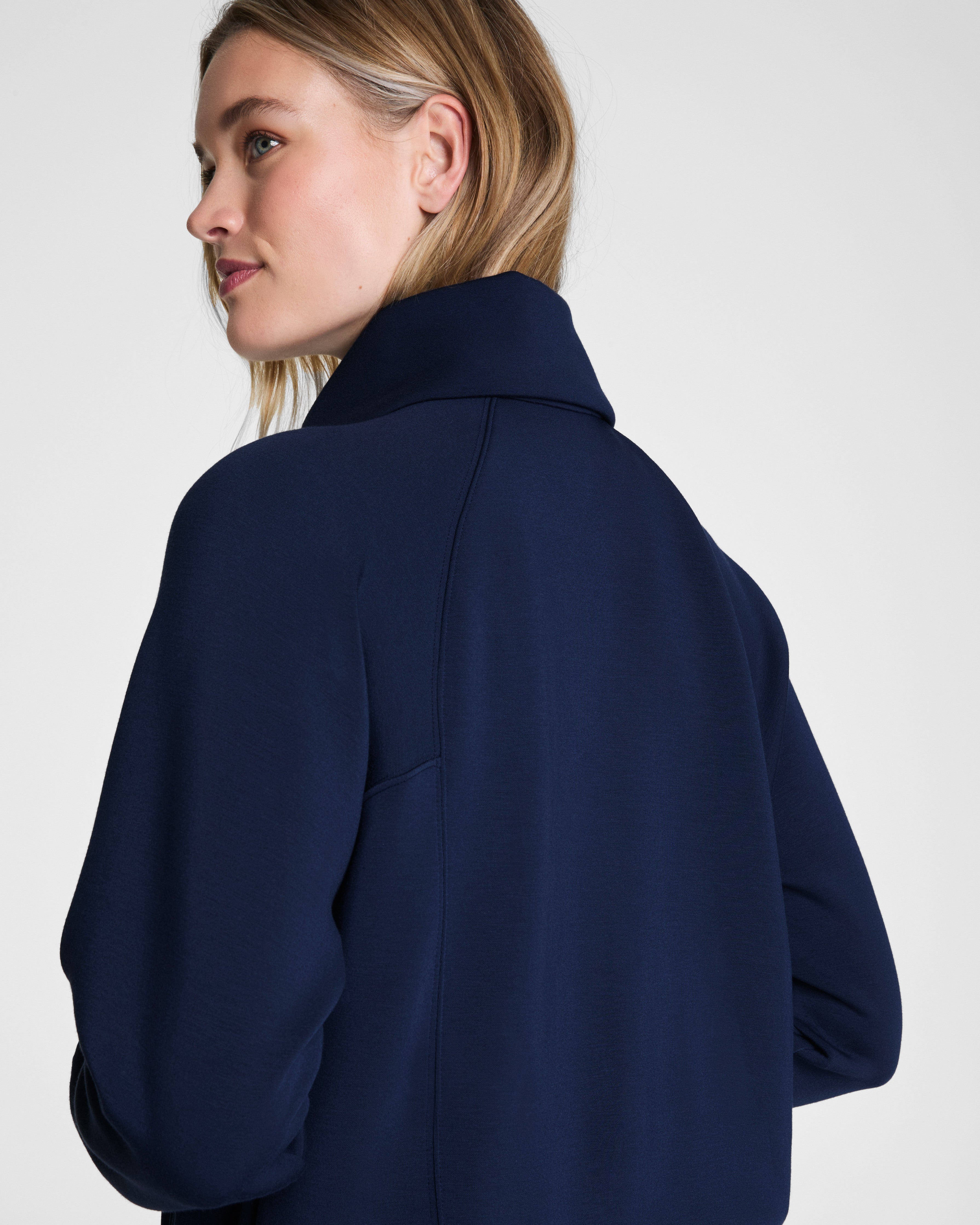 SPANX AirEssentials® Half Zip  Timeless Navy