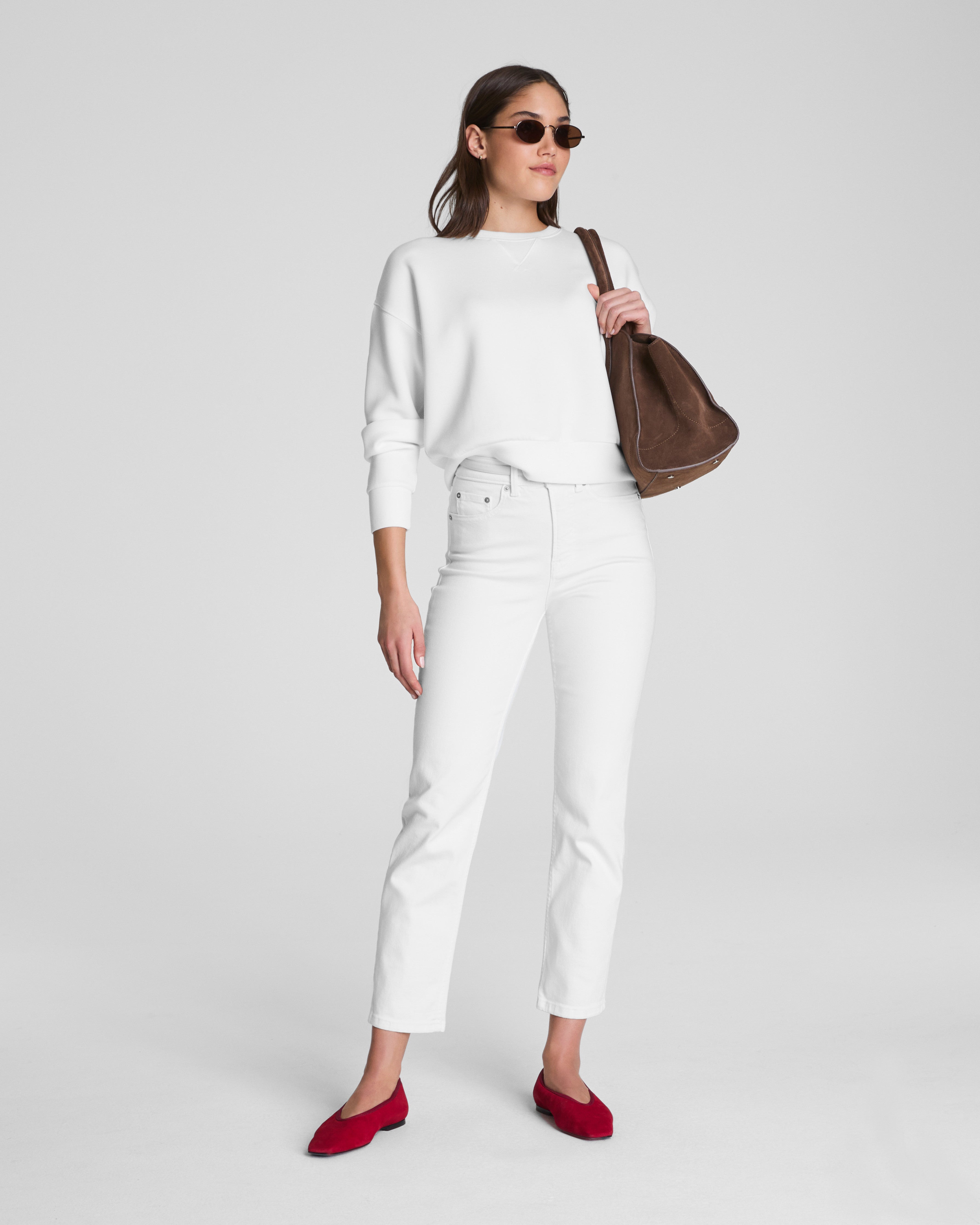 SPANX AirEssentials® Crewneck  Powder