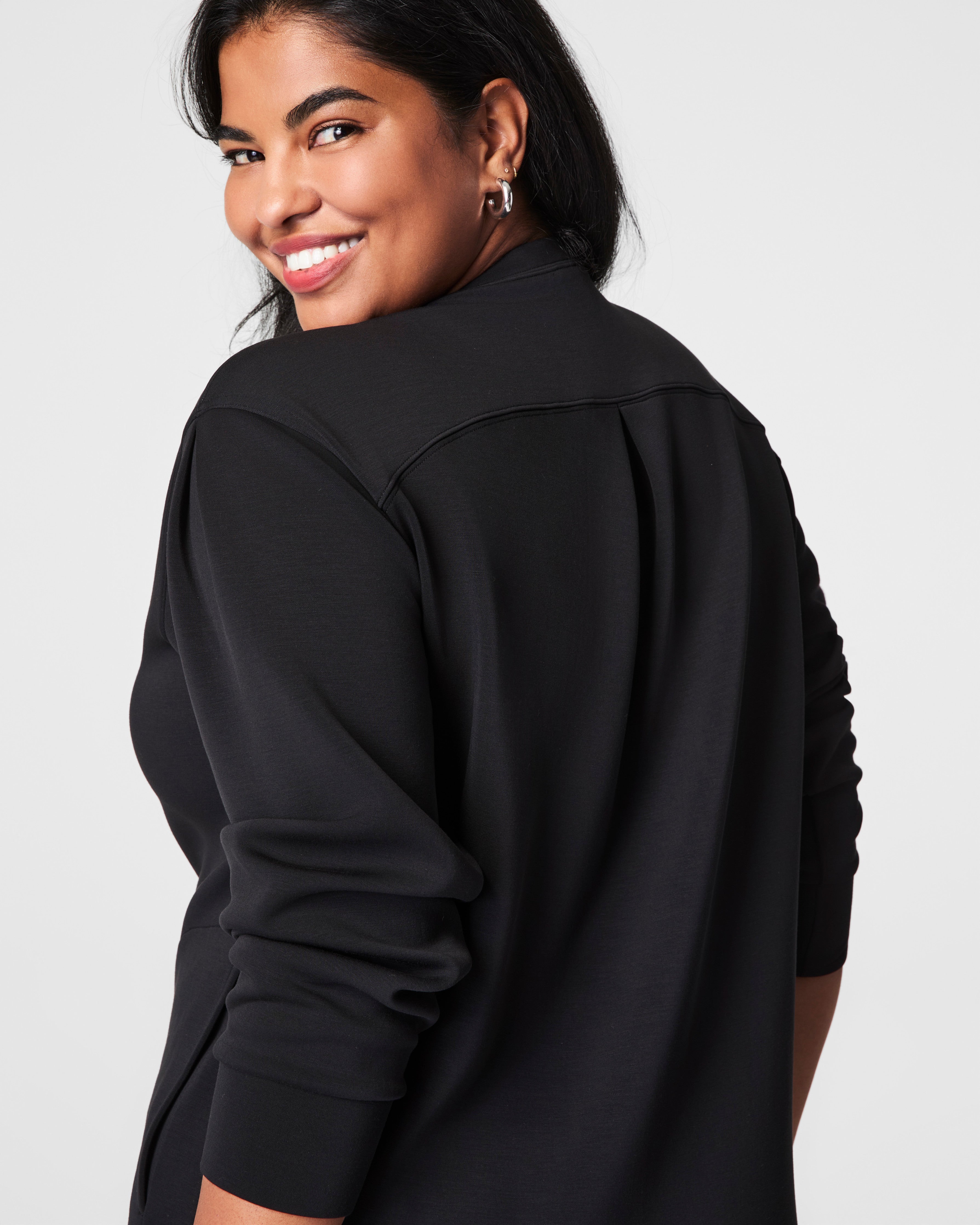 SPANX® AirEssentials Crewneck Dress  Very Black