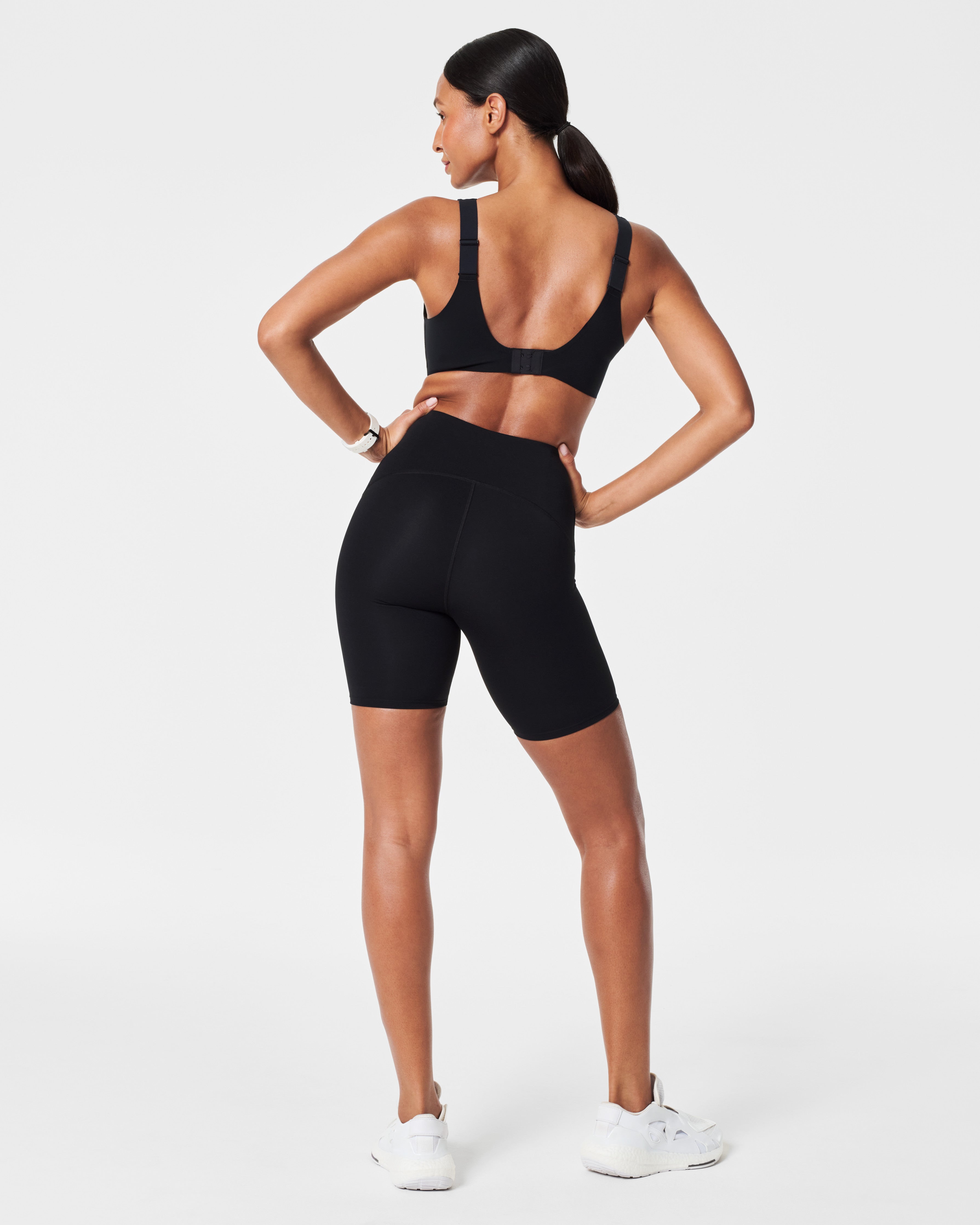 SPANX® FlexFeel Low Impact Sports Bra  Very Black