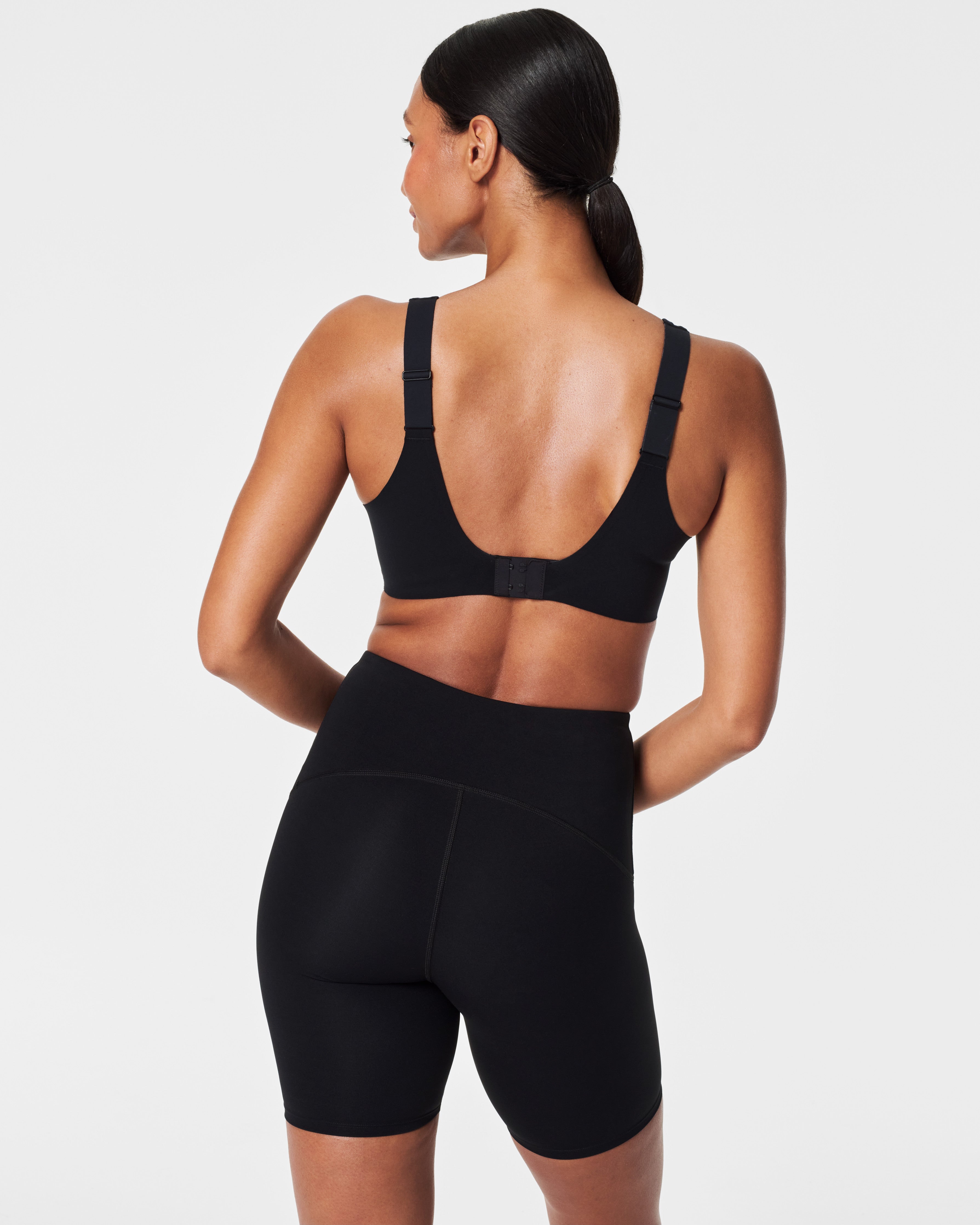 SPANX® FlexFeel Low Impact Sports Bra  Very Black