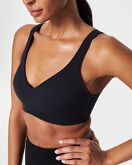 SPANX® FlexFeel Low Impact Sports Bra  Very Black