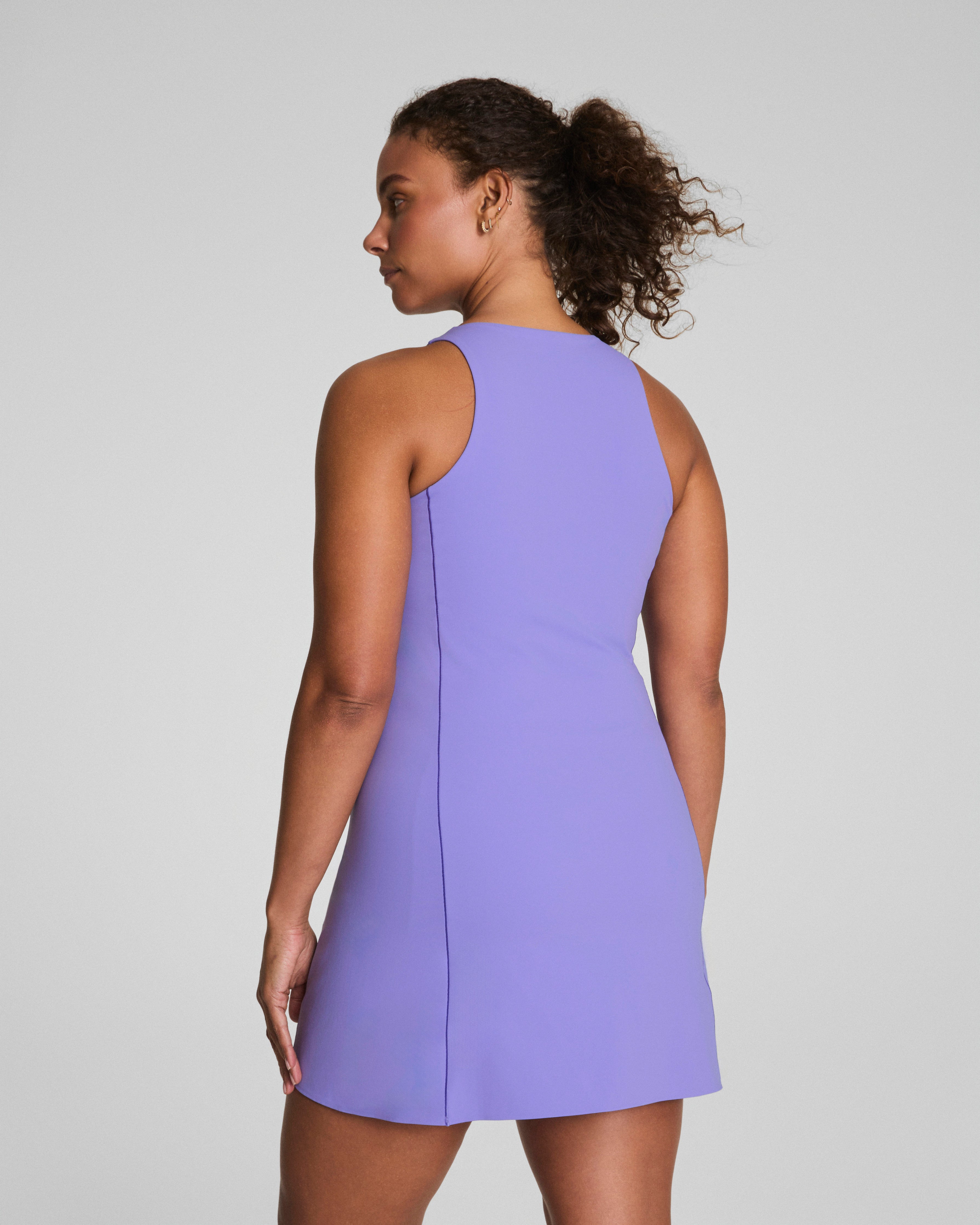 SPANXshape™ Get Moving Zip Front Dress  Amethyst