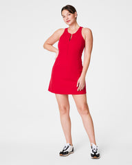 SPANXshape™ Get Moving Zip Front Dress  Spanx Red