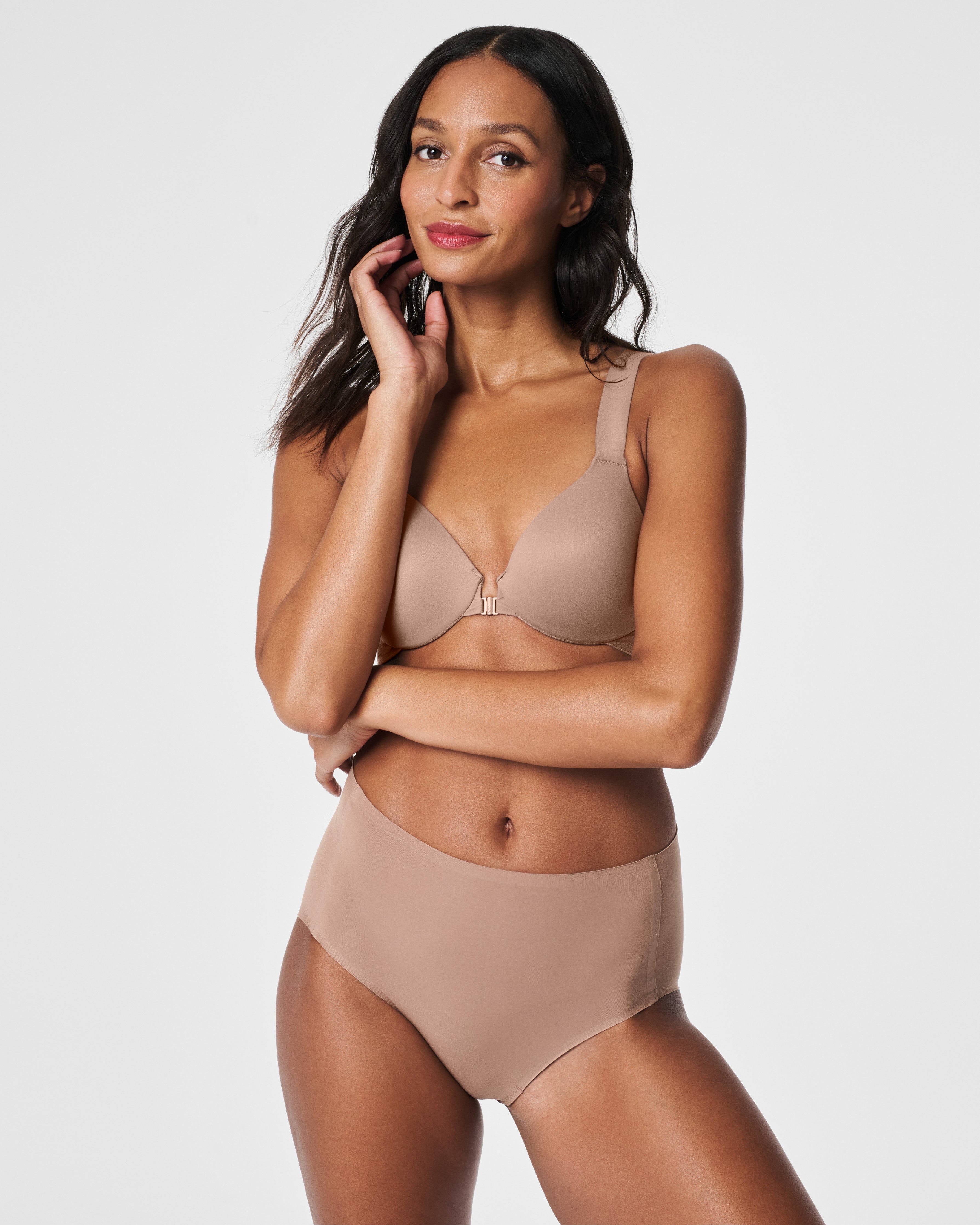 SPANXsmooth™ Fit-To-You Brief 3-Pack Box  Cafe Au Lait