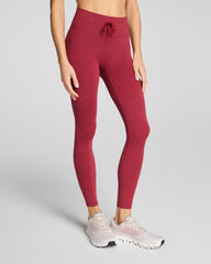 SPANXsupersmooth™ SoftStretch Full-Length Leggings  Red Merlot Heather