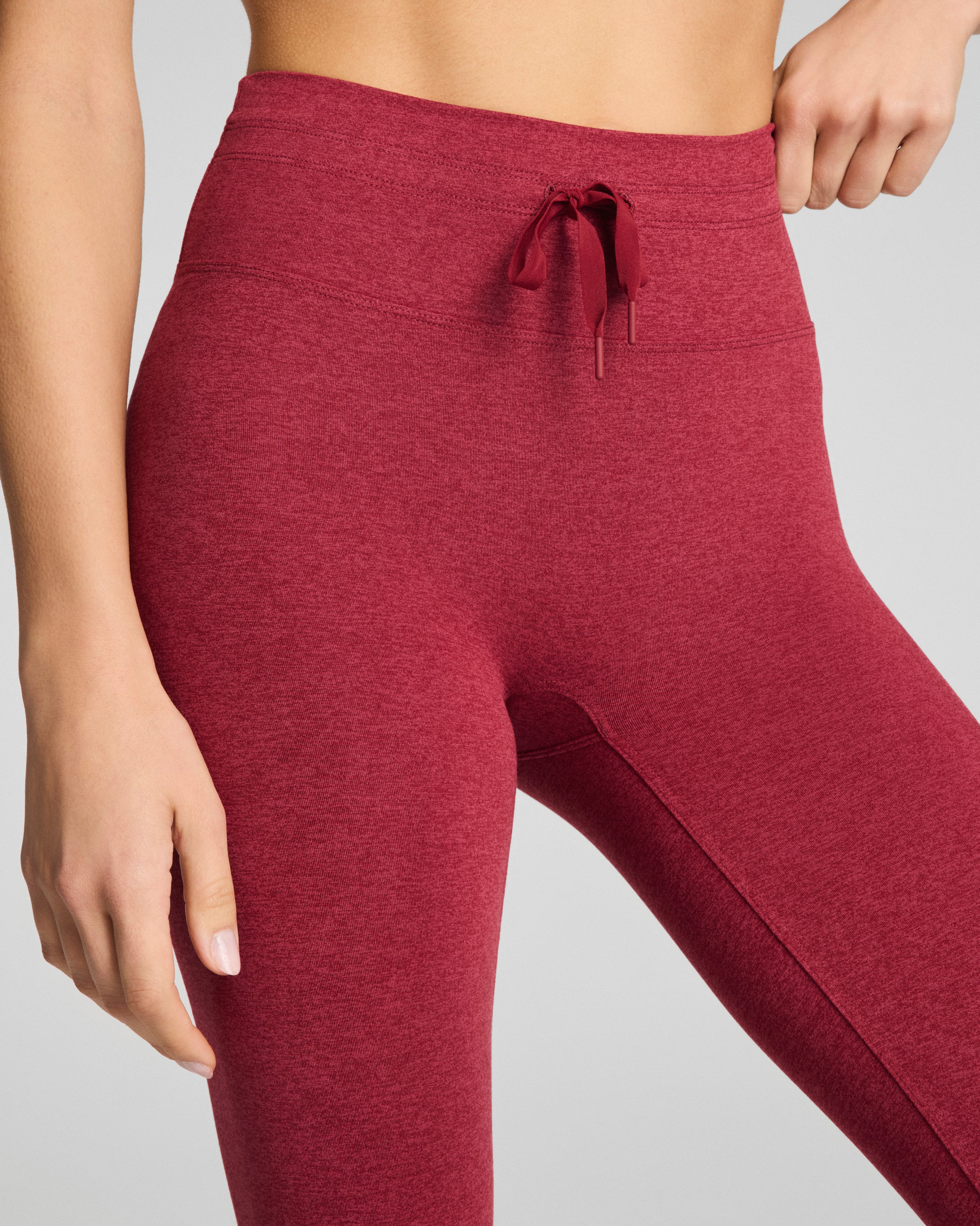 SPANXsupersmooth™ SoftStretch Full-Length Leggings  Red Merlot Heather