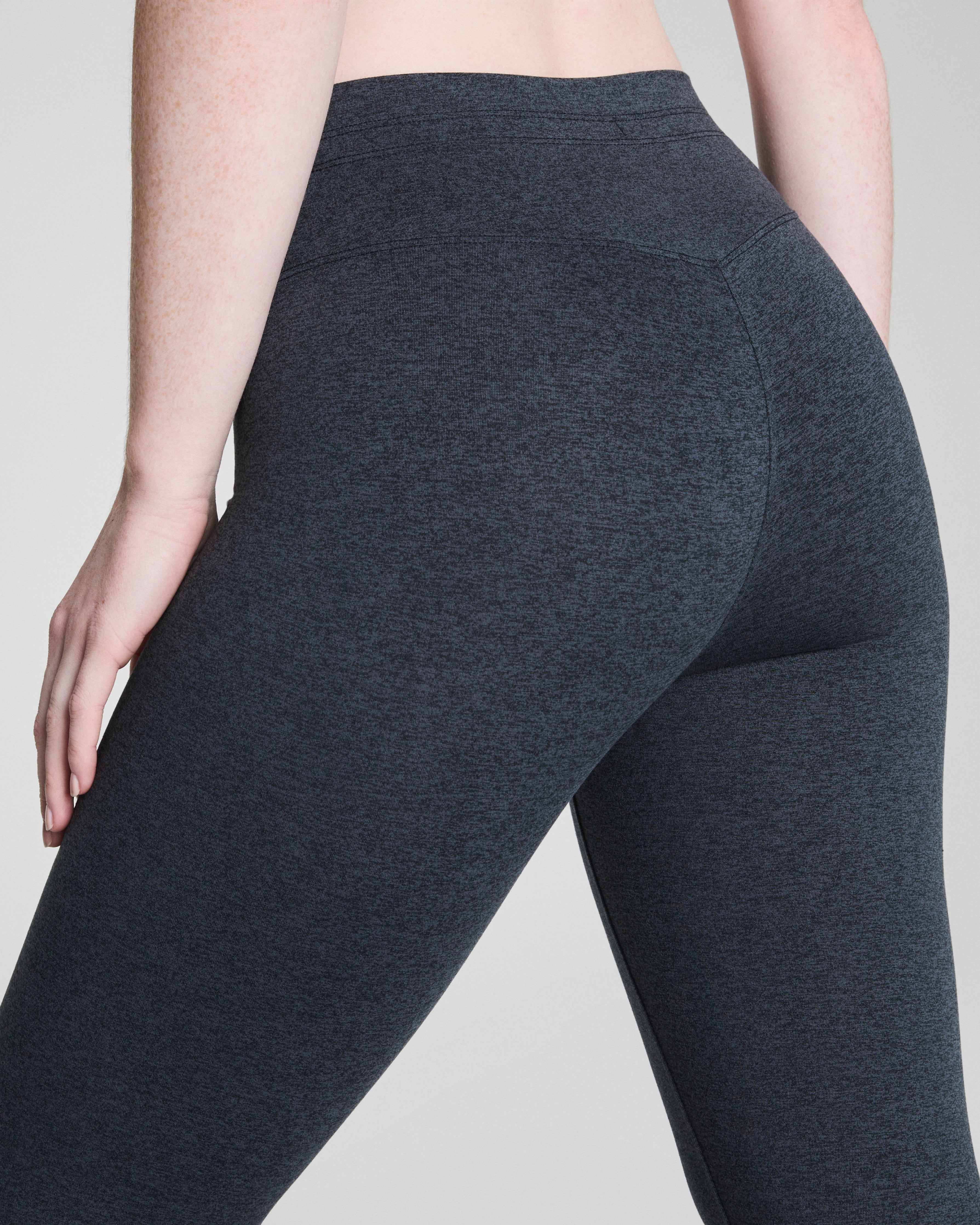 SPANXsupersmooth™ SoftStretch Full-Length Leggings  Very Black / Light Very Black