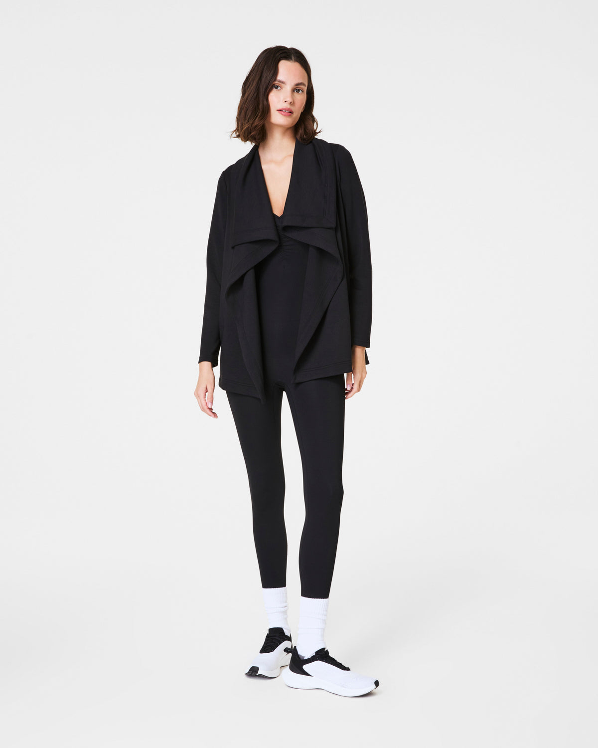 SPANX AirEssentials® Open Wrap Cardigan  Very Black