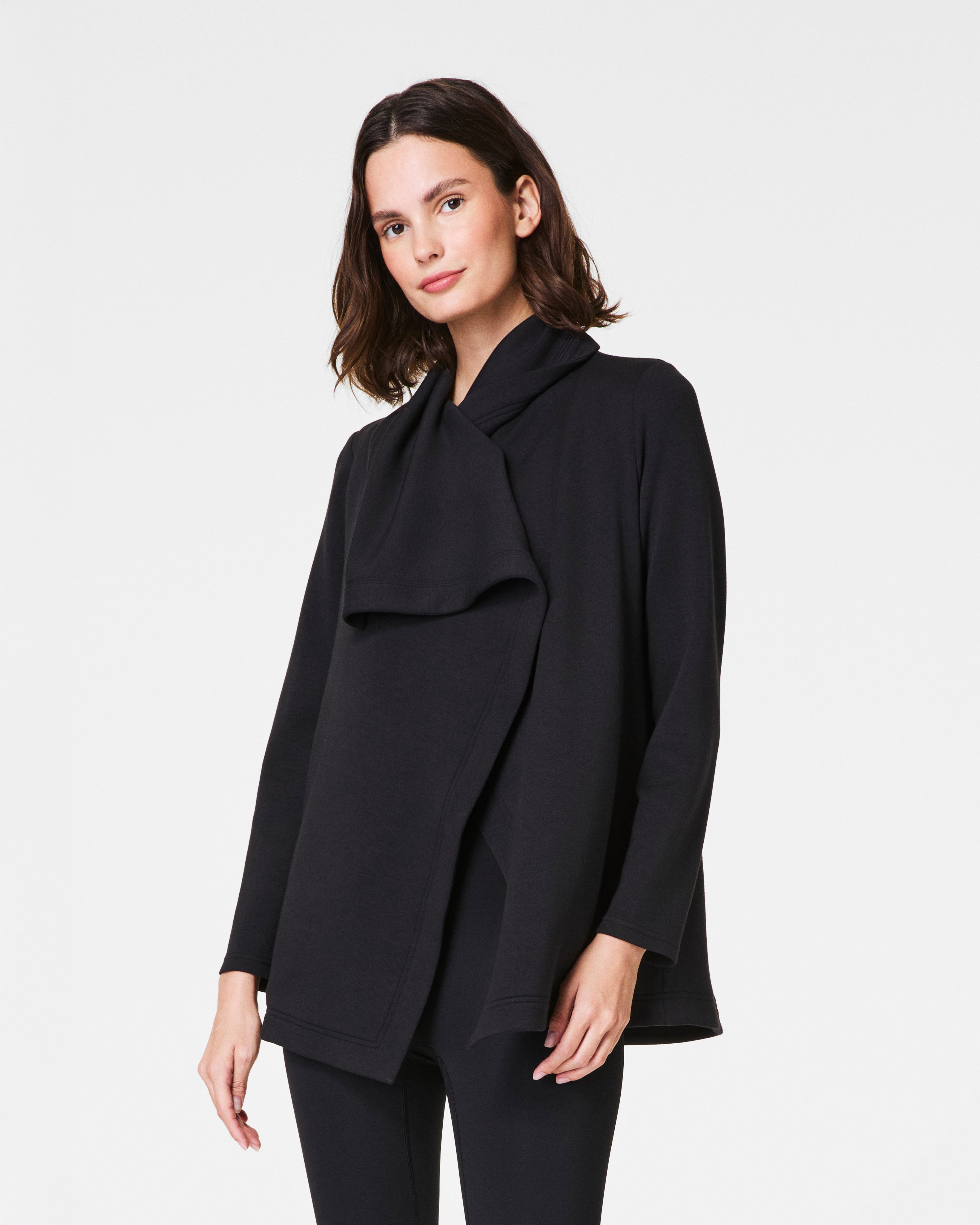 SPANX AirEssentials® Open Wrap Cardigan  Very Black