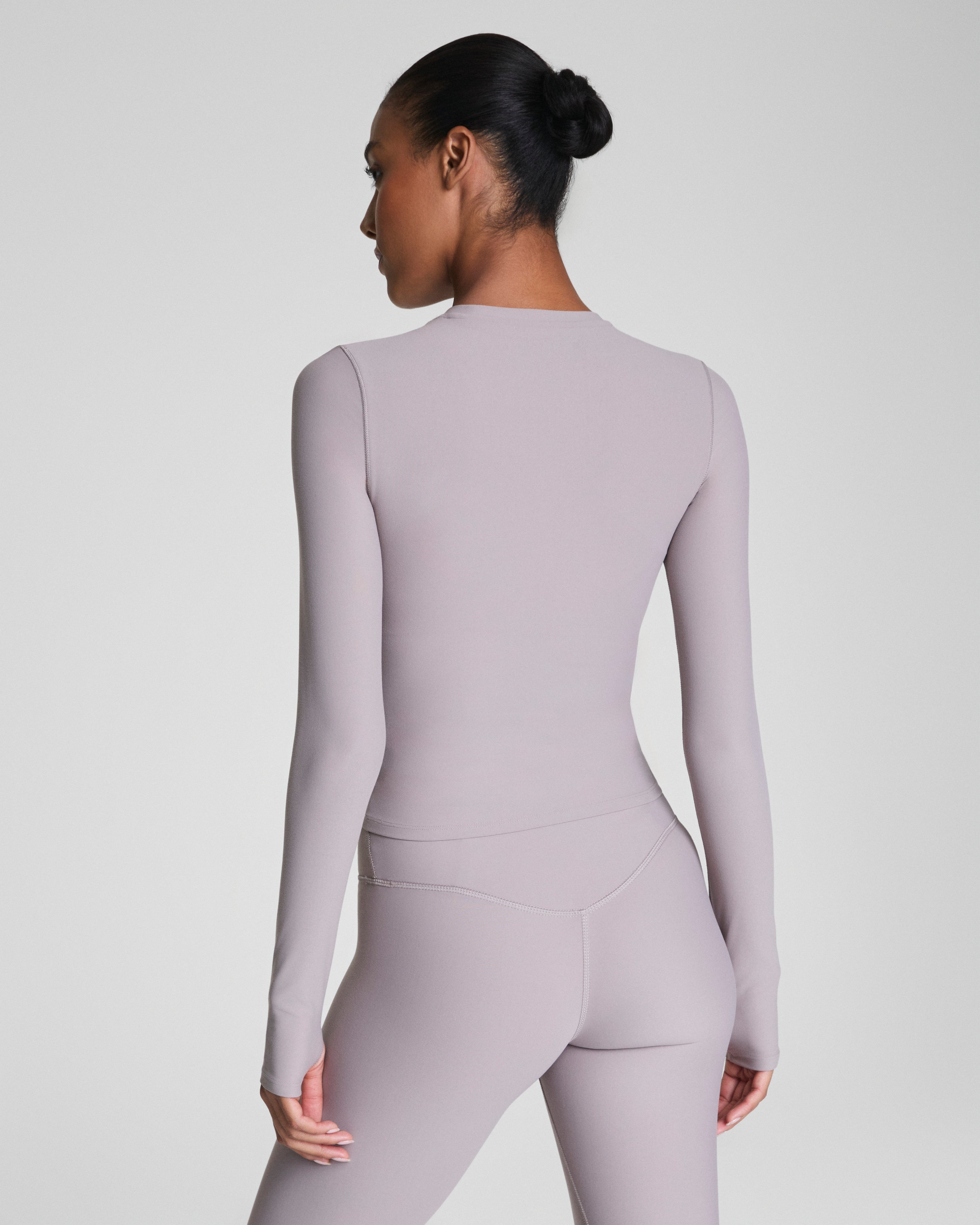 SPANXsmooth™ OnForm Long Sleeve Top  Coastal Fog