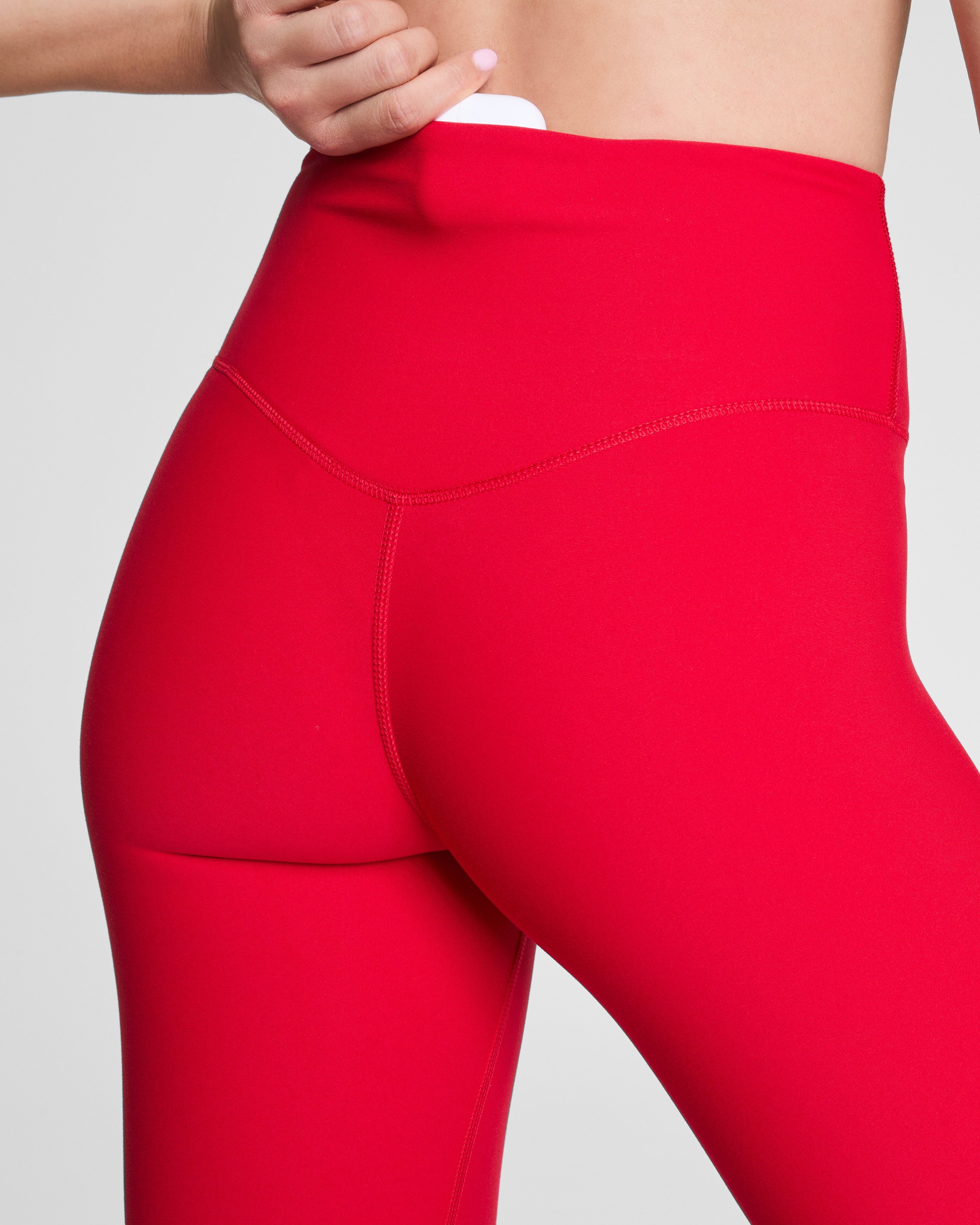 SPANXsmooth™ OnForm Full-Length Leggings  SPANX® Red
