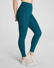 SPANXshape™ CoreLuxe Full-Length Leggings with Mid-Tummy Compression  Emerald Bay