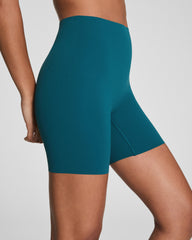 SPANXshape™ CoreLuxe Bike Short with Mid-Tummy Compression, 6"  Emerald Bay